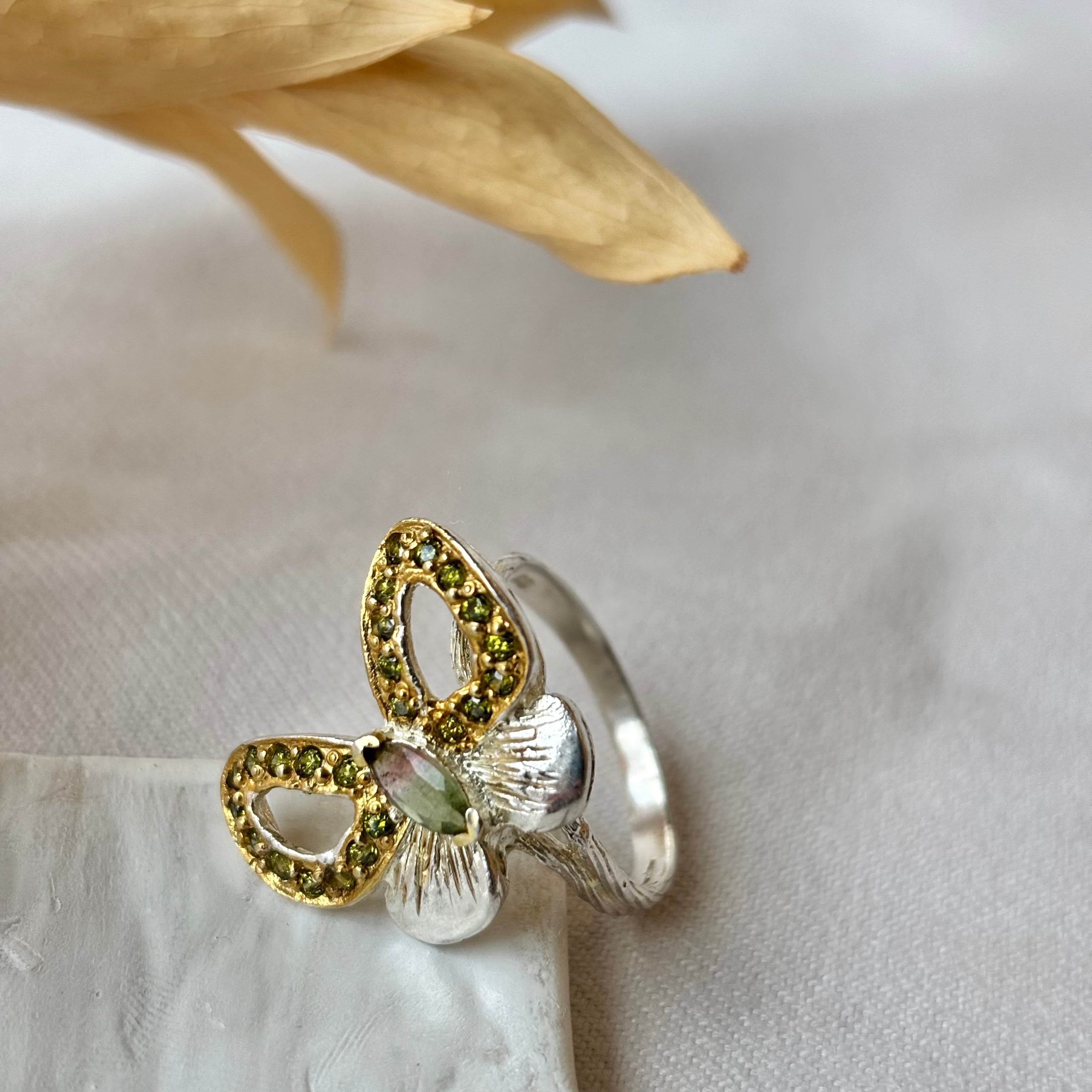 Out Designs, Large Butterfly Ring