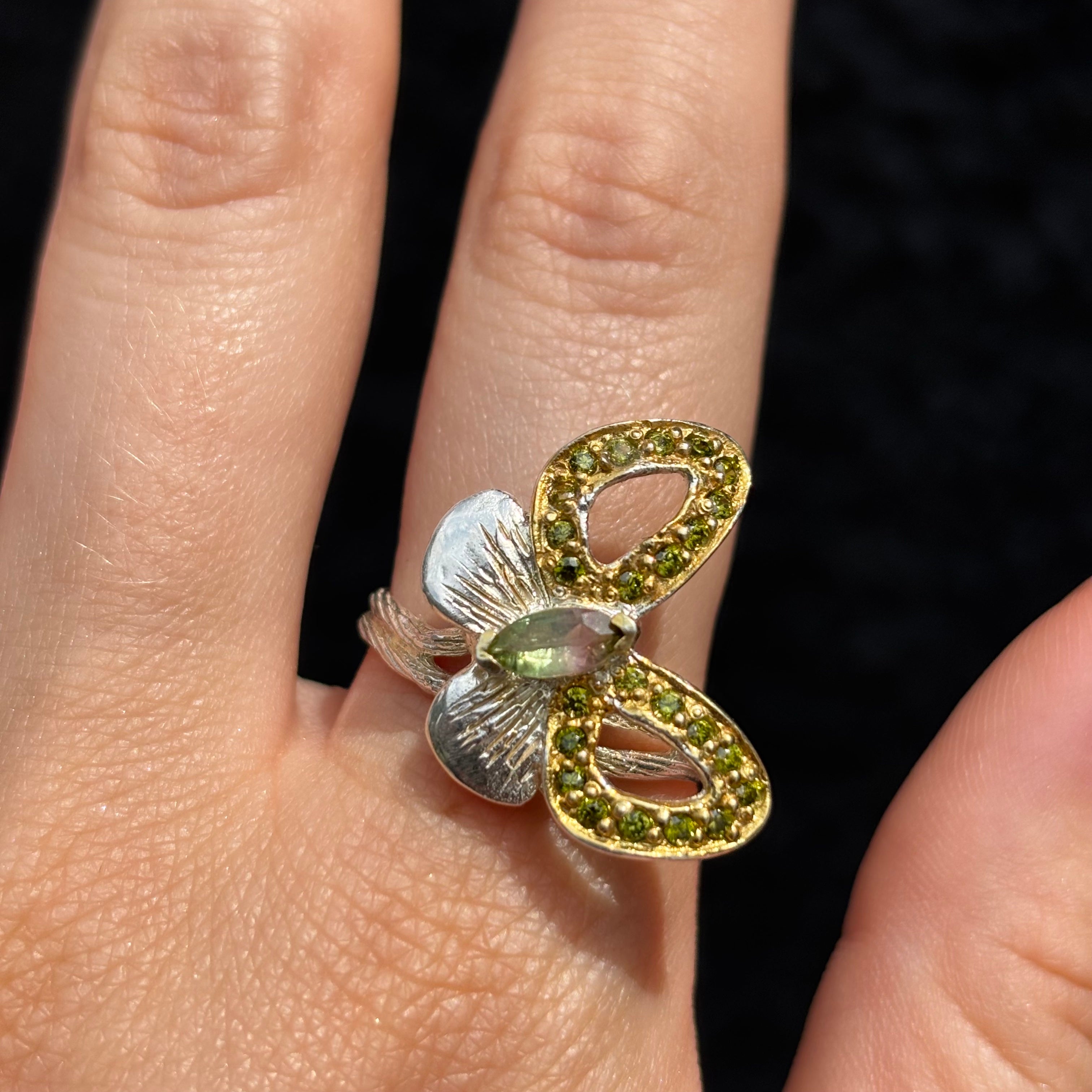 Out Designs, Large Butterfly Ring-3