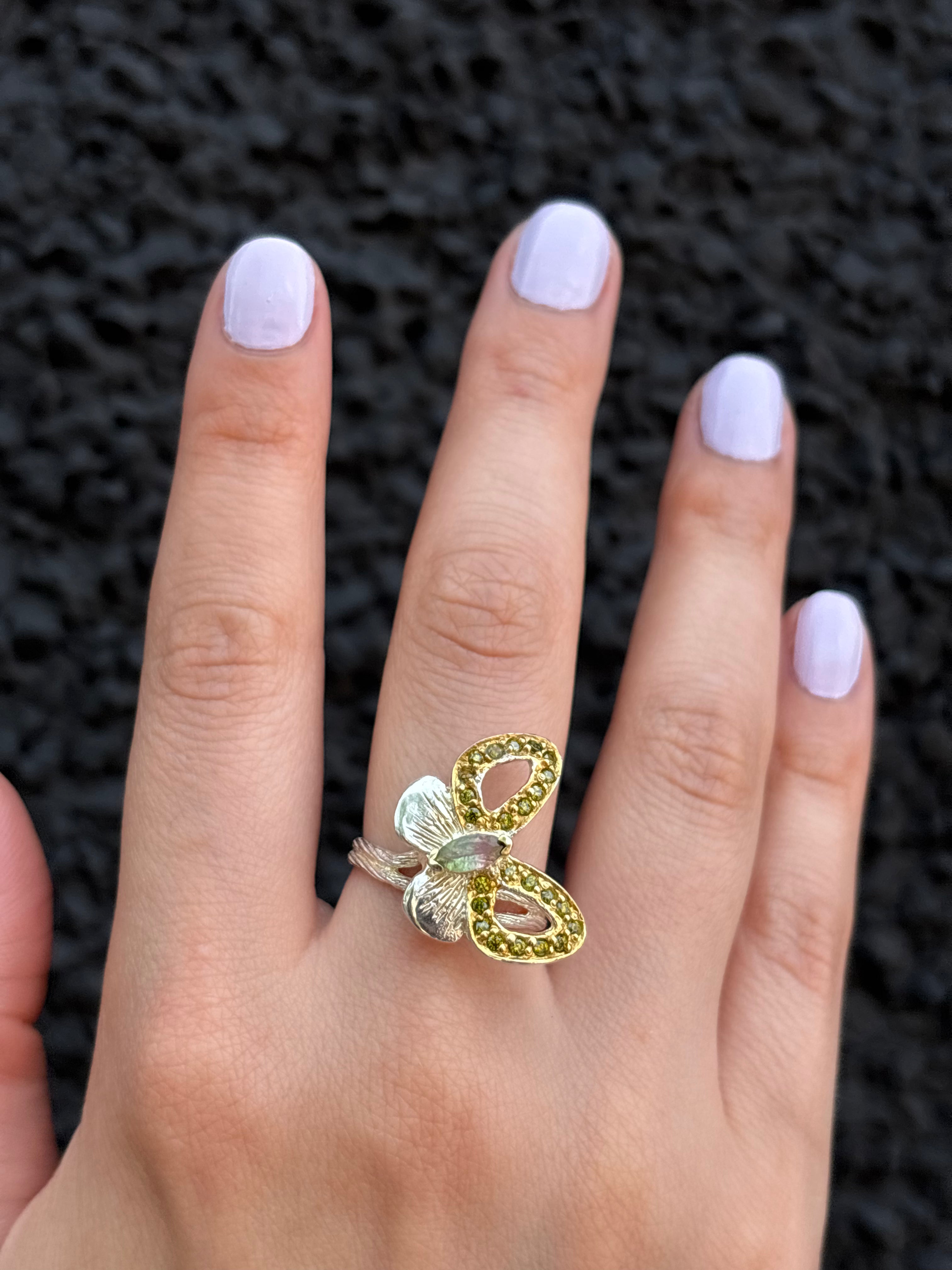 Out Designs, Large Butterfly Ring