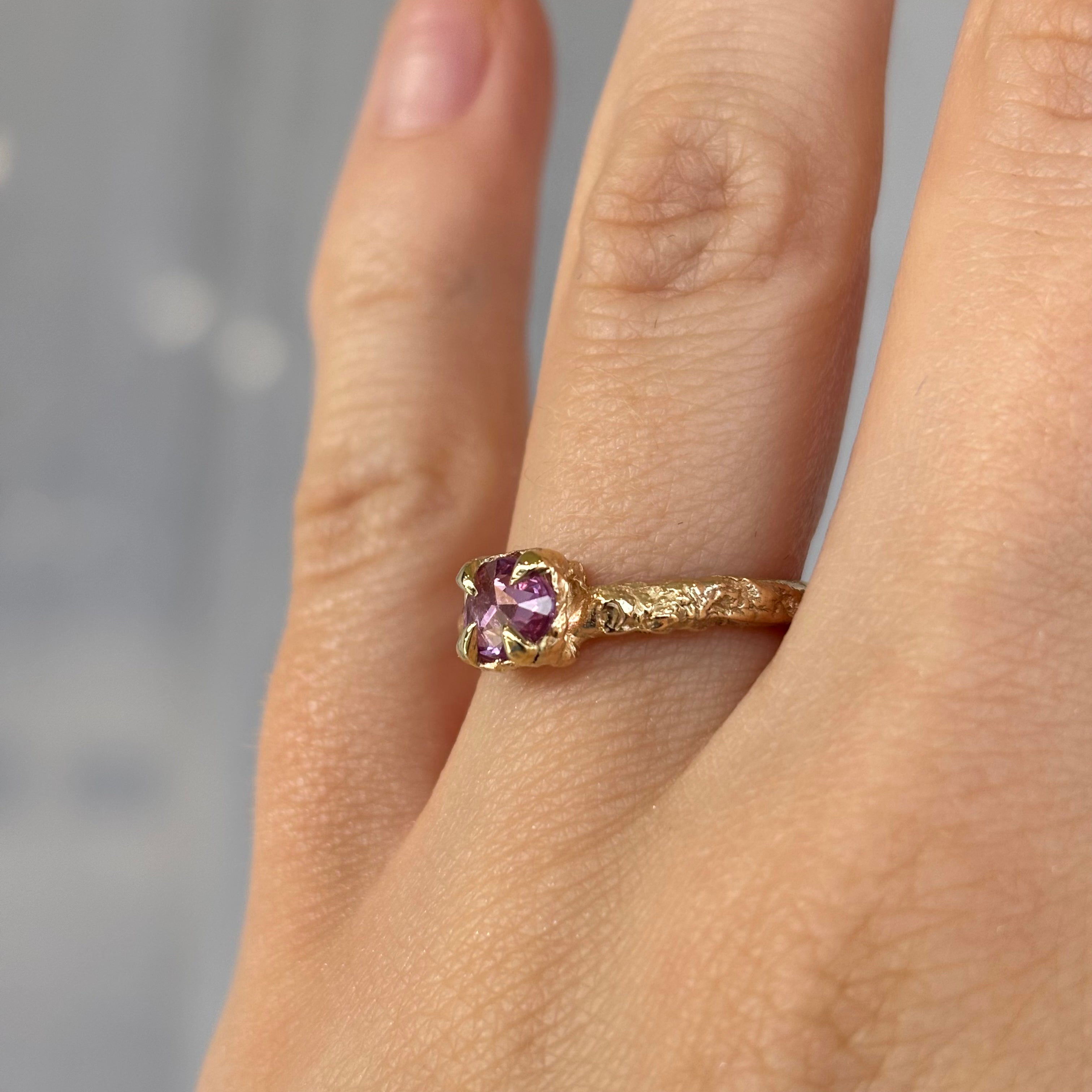 RYHN, Per Se Pink Sapphire Gold Ring-5