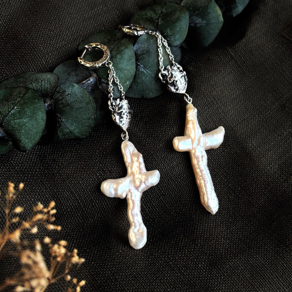 RYHN, Evening Sorrow Earrings-4