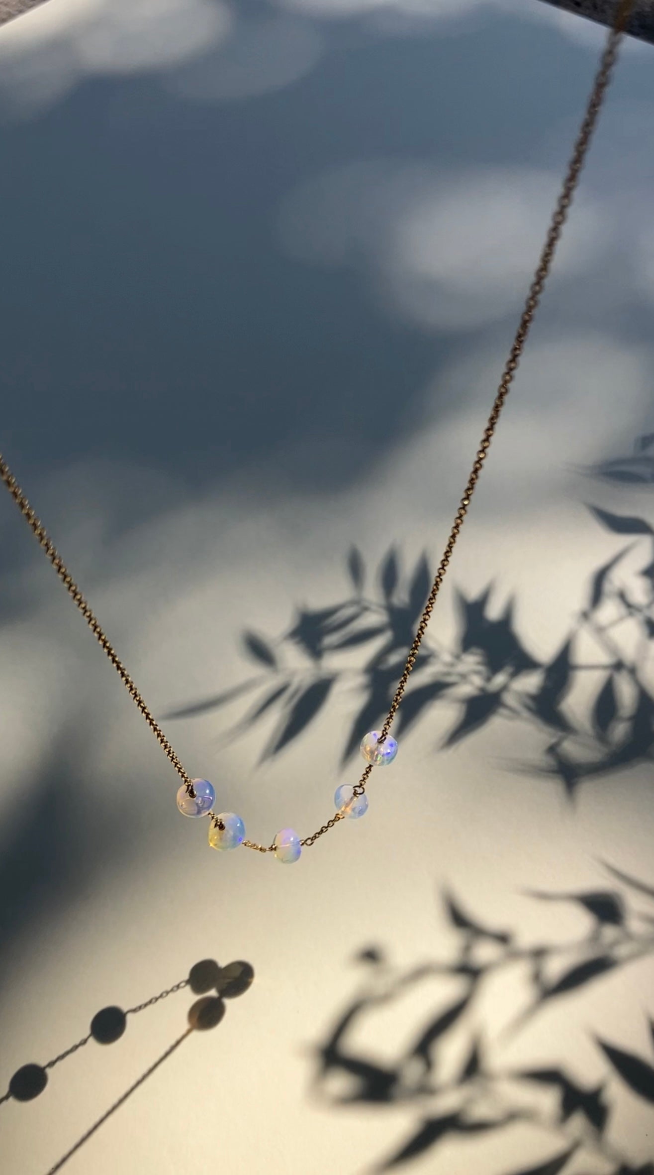 Kathryn Rebecca, Found Jewel Opal Necklace