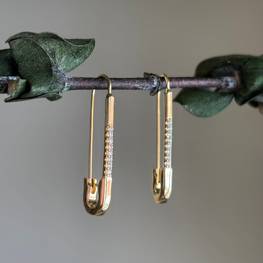 Hailey Jane, Billie Safety Pin Earring