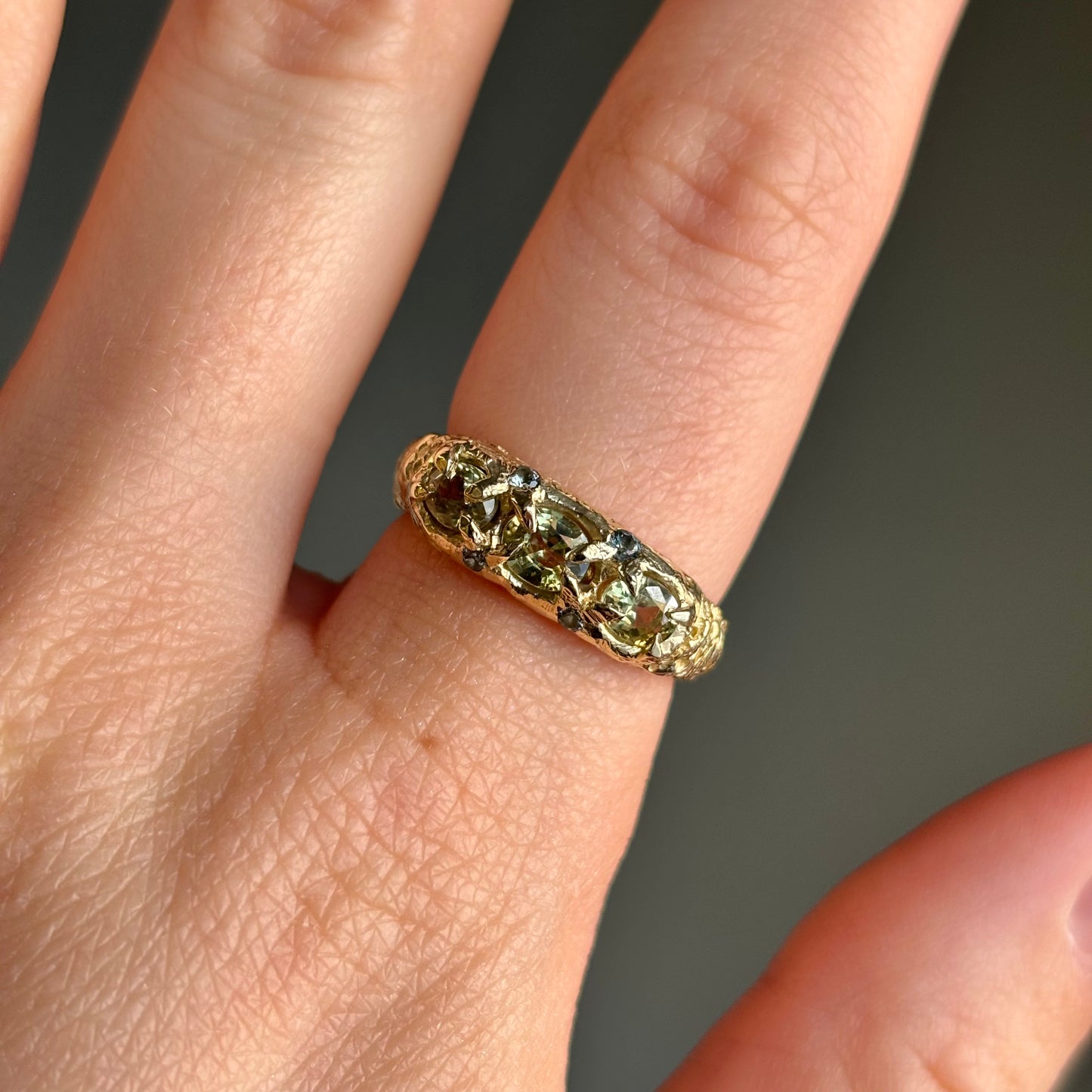 RYHN, Per Se Viride Sapphire Ring