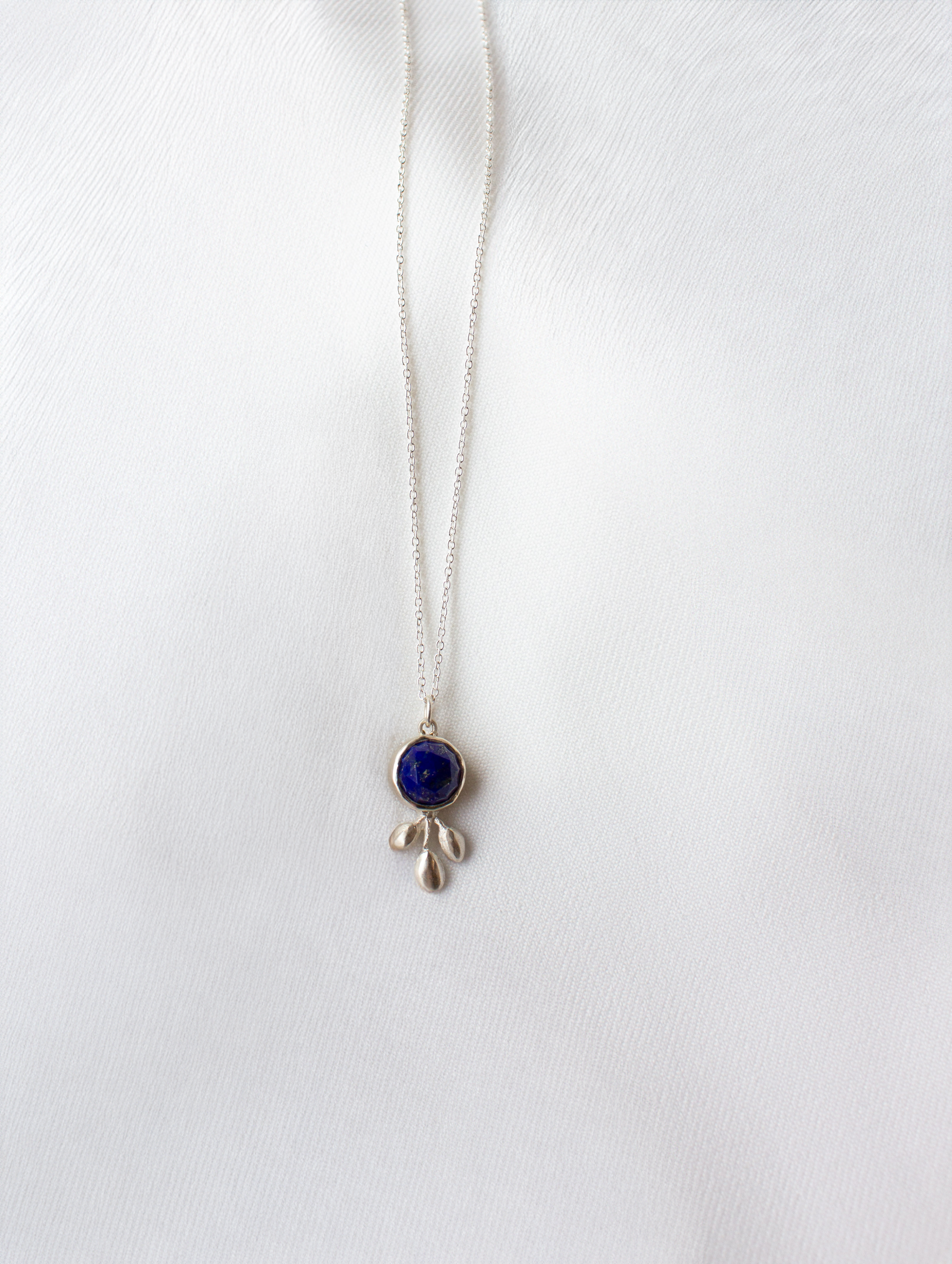 Andrea Mueller, Lapis and Buds Necklace-2