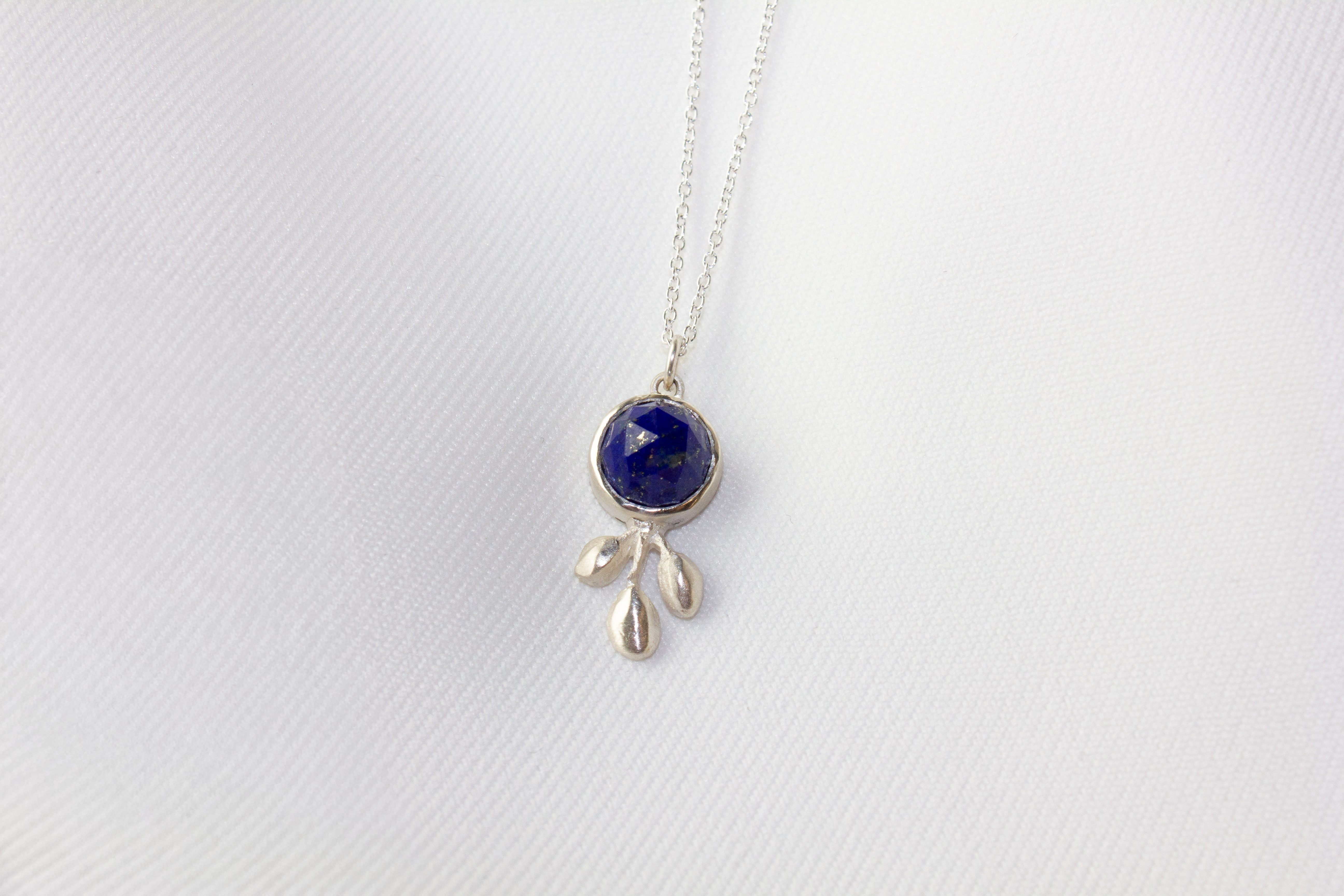 Andrea Mueller, Lapis and Buds Necklace-1