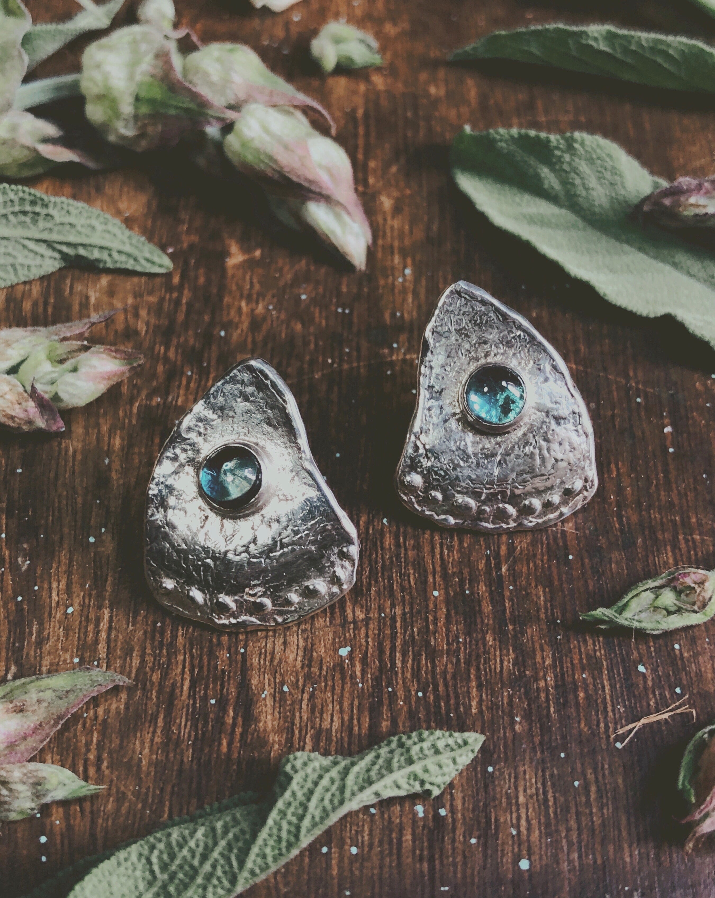 RYHN, Topaz Luna Earrings-3
