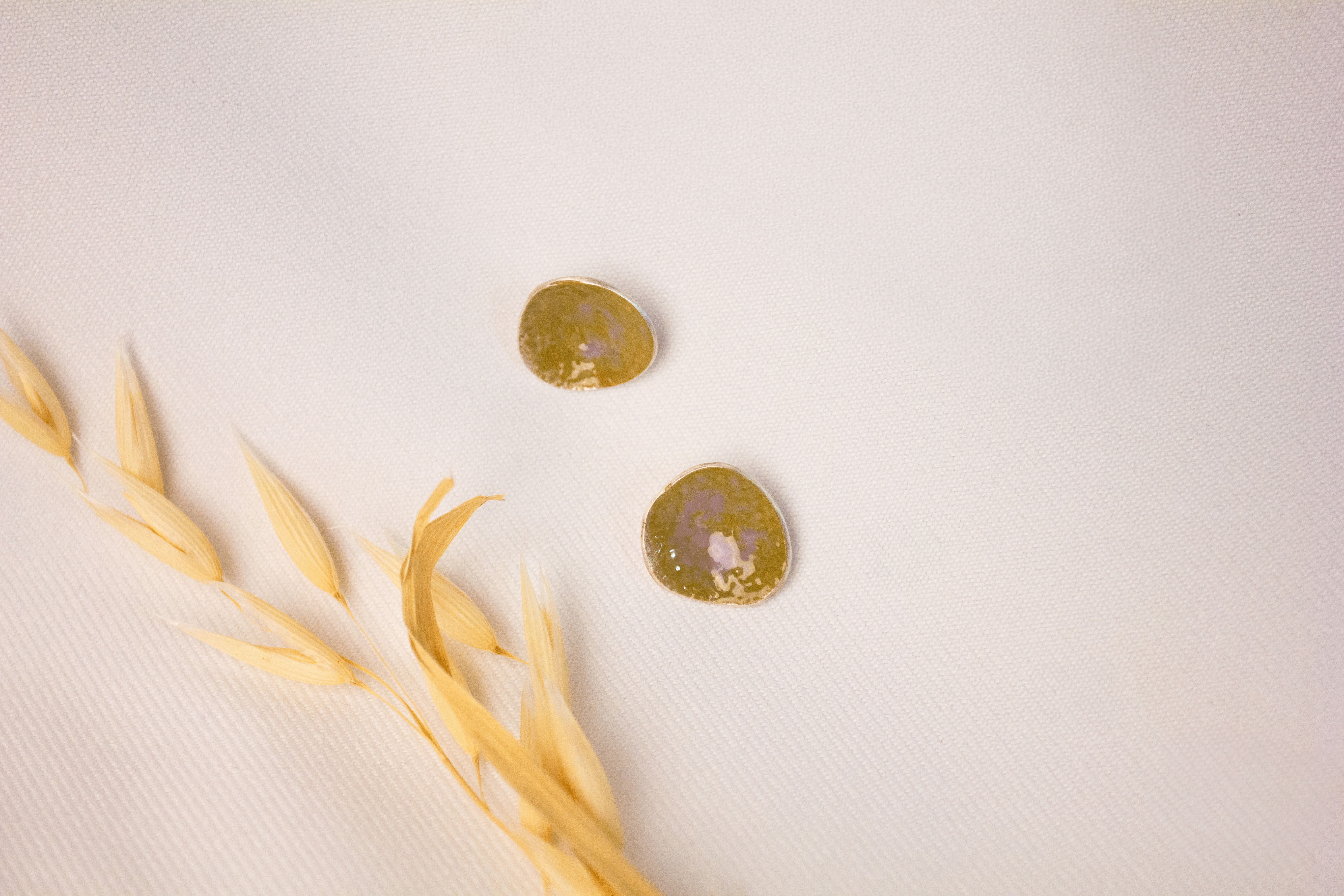 Galili Ellis, Colourful Enamel Stud Earrings-6