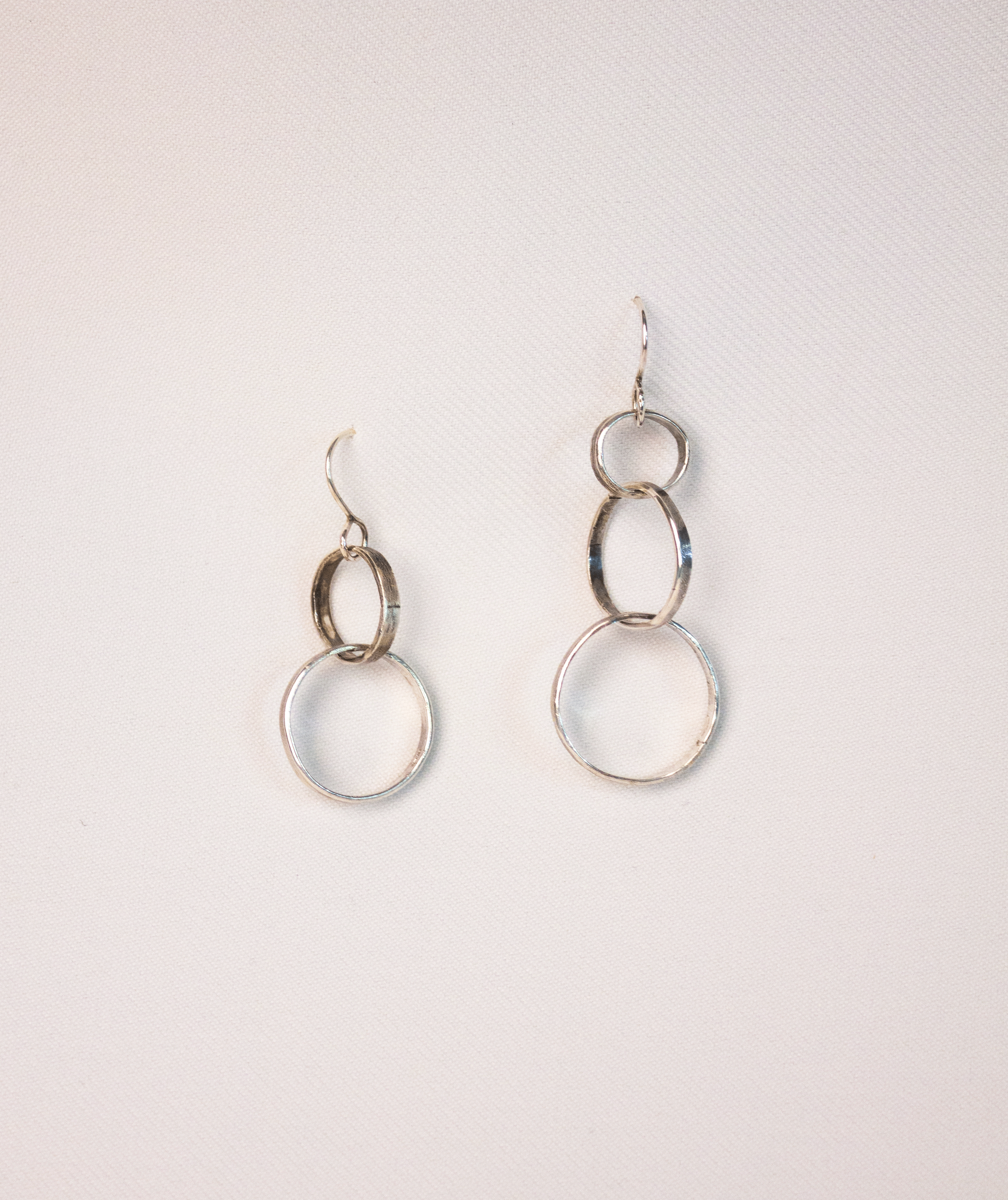 Galili Ellis, Oxidized Two & Three Earrings-1