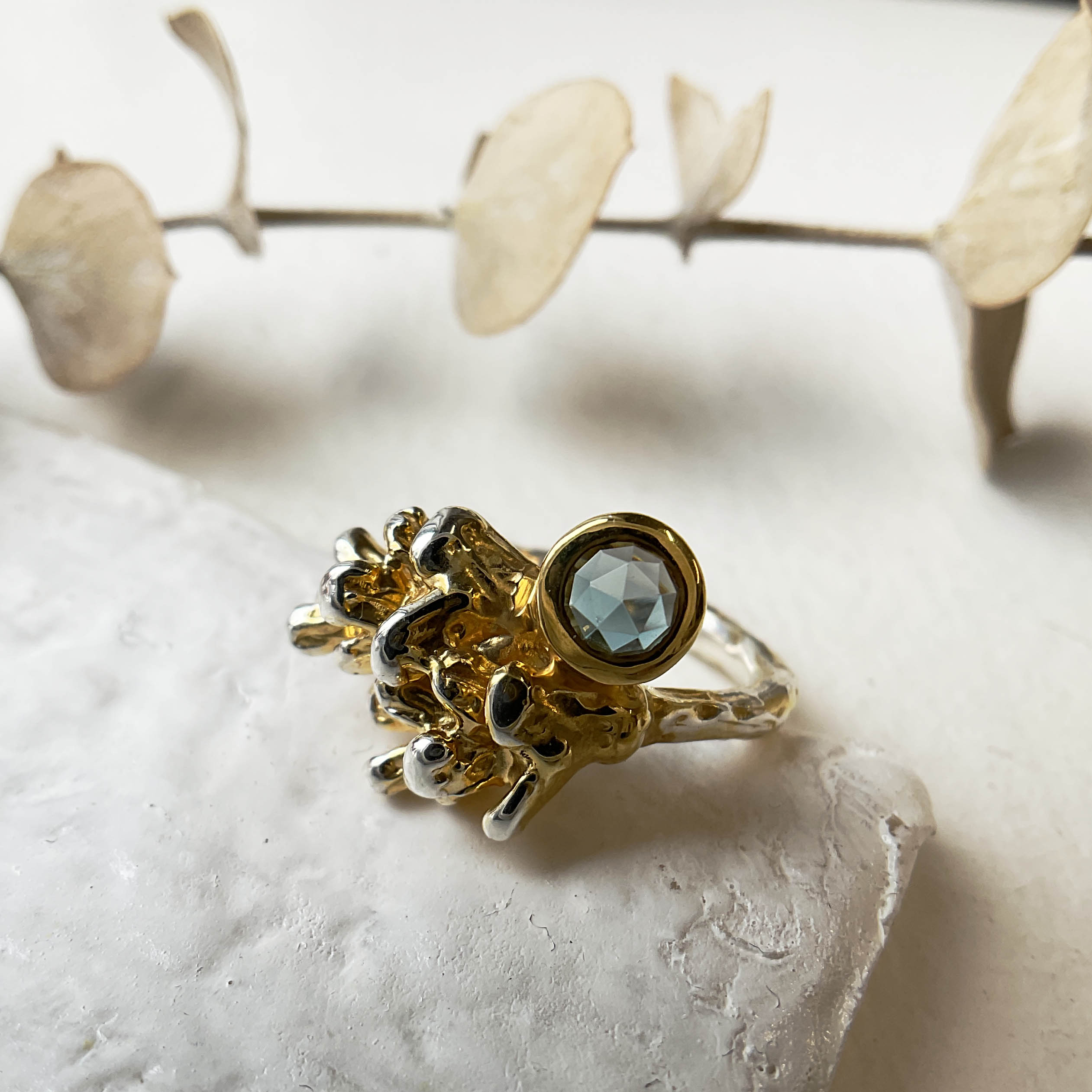 Kathryn Rebecca, Gold Pinecone Ring
