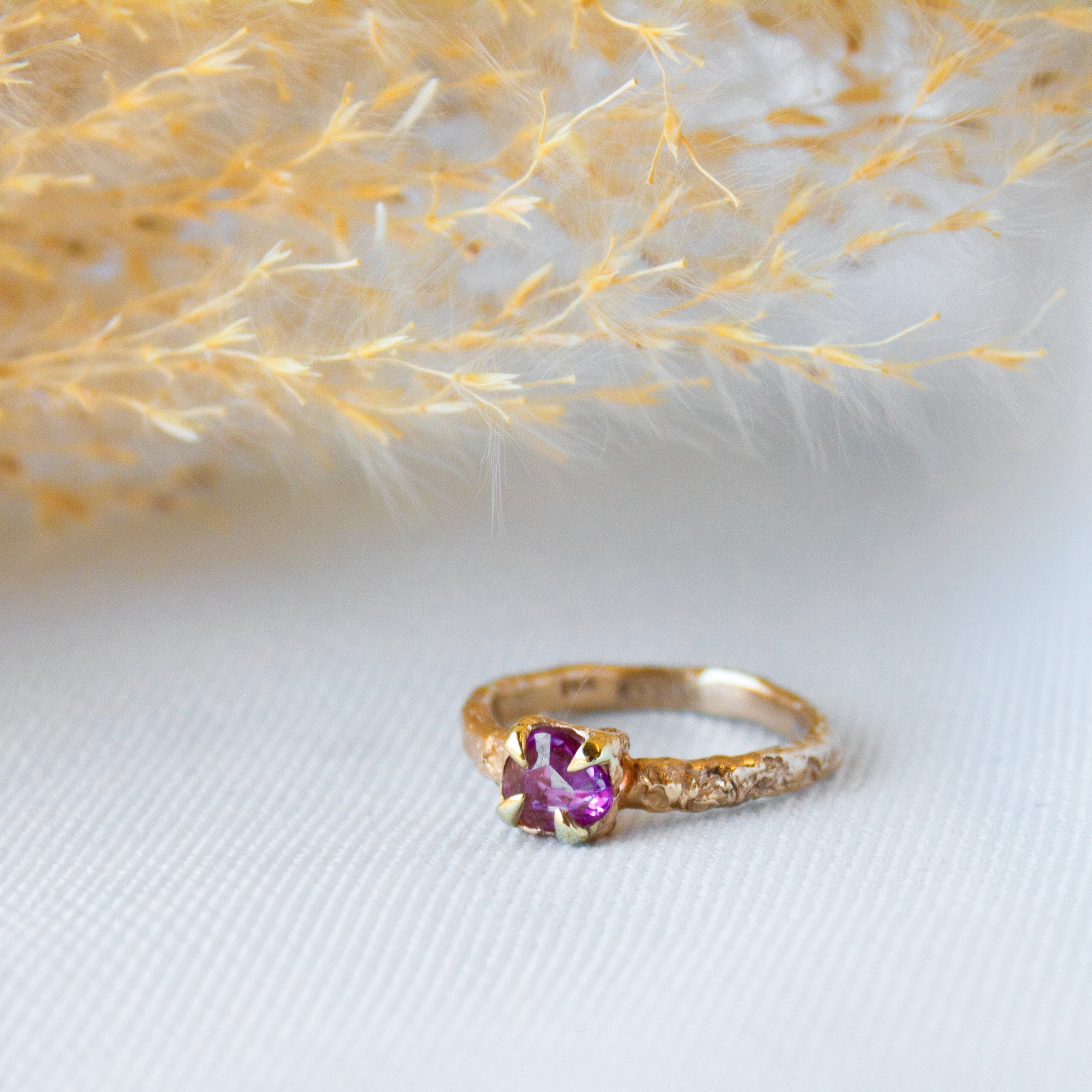 RYHN, Per Se Pink Sapphire Gold Ring