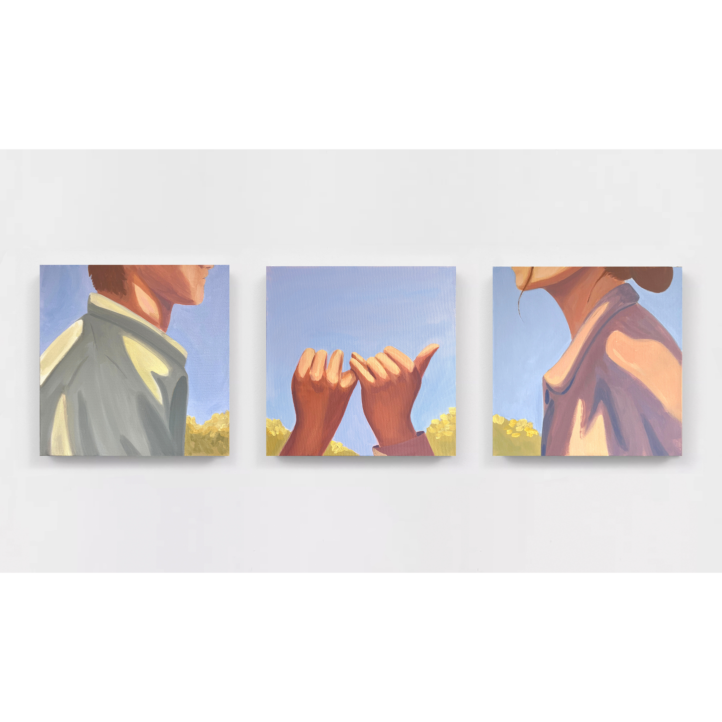 Holly Stapleton, Pinky Promise Triptych