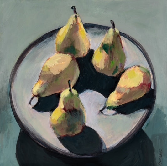 Lori Richards, Plate of Pears