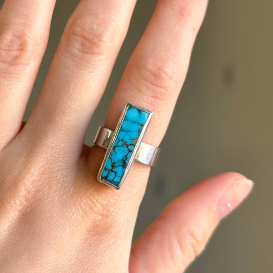 Galili Ellis, Rectangle Turquoise Ring