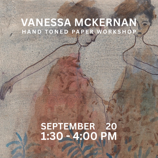 Vanessa McKernan, Workshop: Hand-Toned Paper