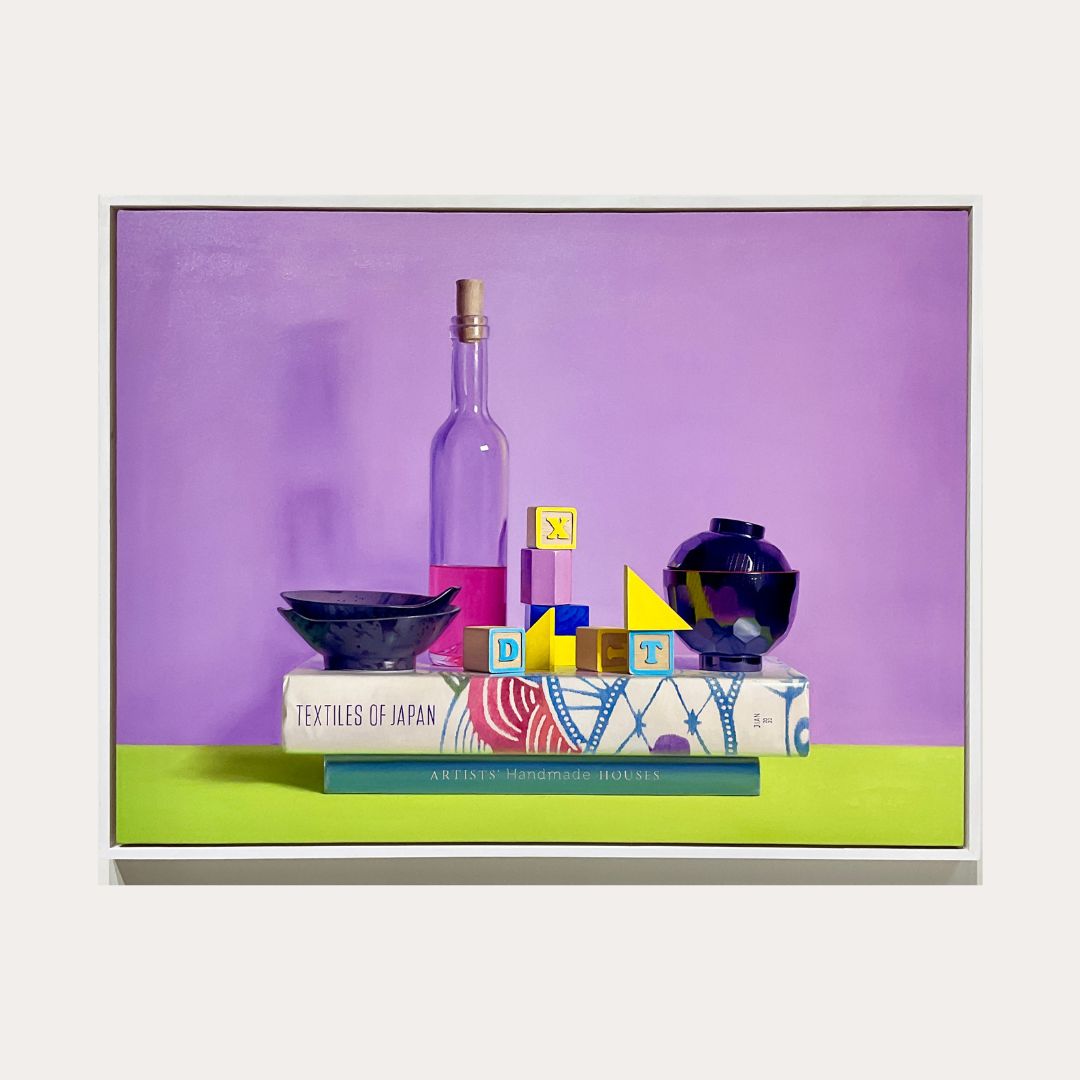 Jian Zhang, Still Life in Light Purple