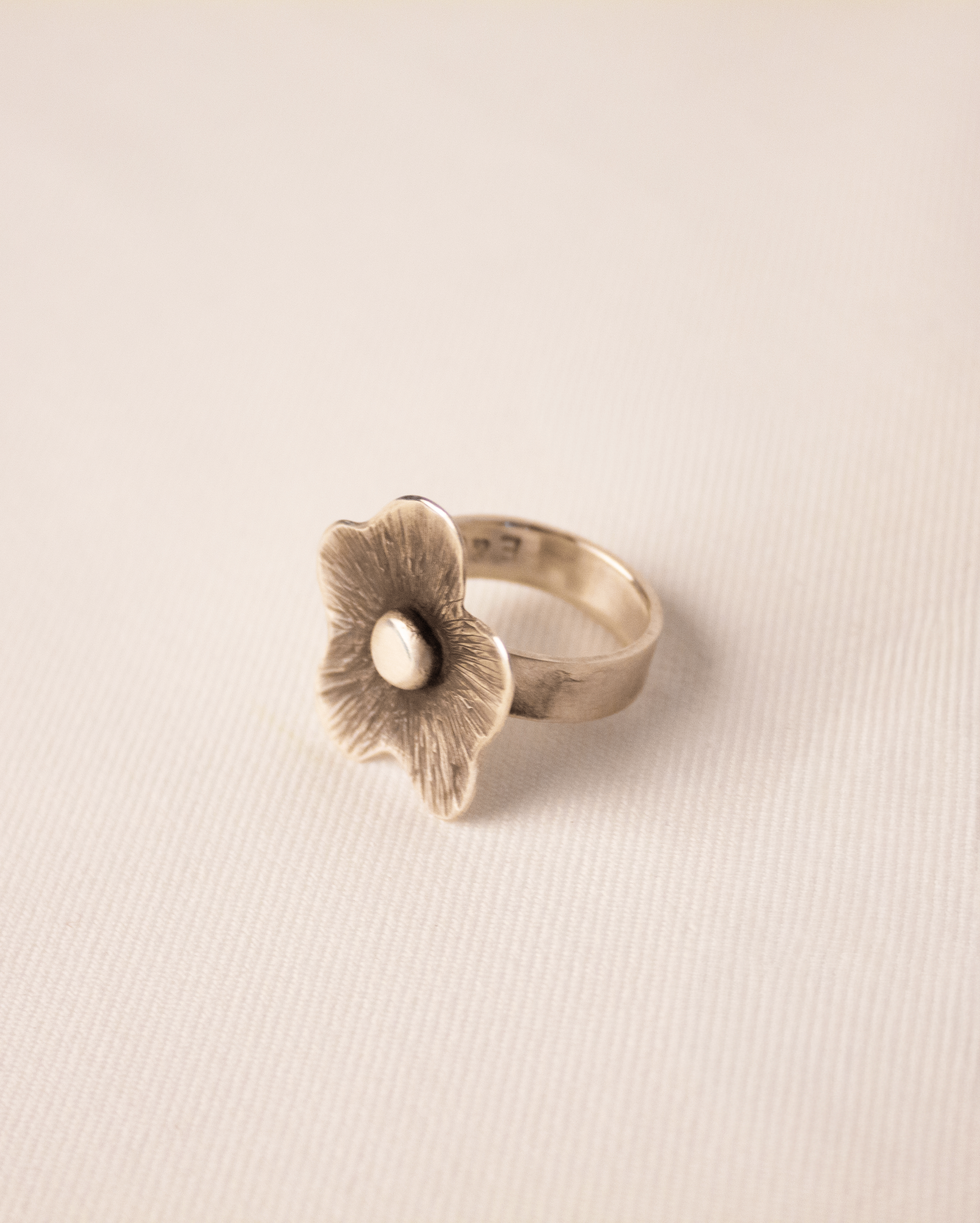 Galili Ellis, Stylized Poppy Ring-2