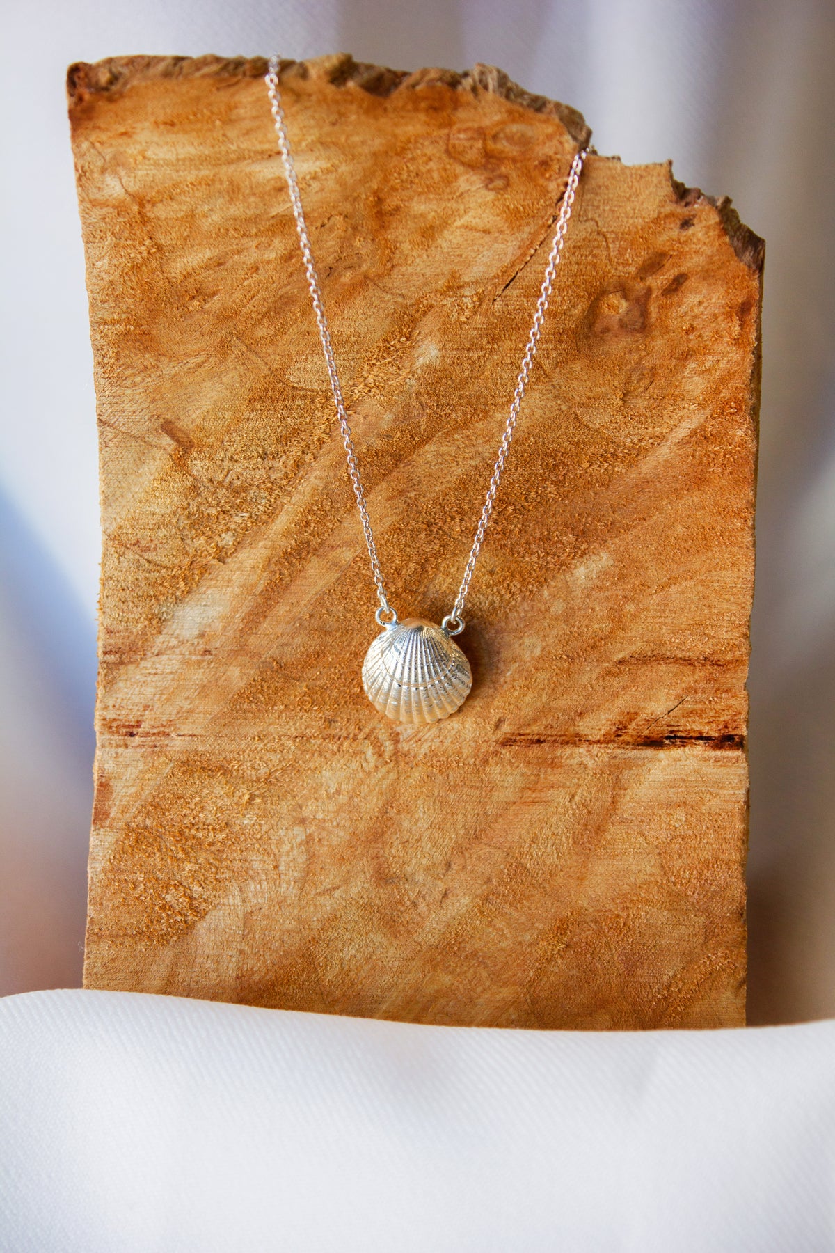 Kathryn Rebecca, Shell with Pearl Necklace-4