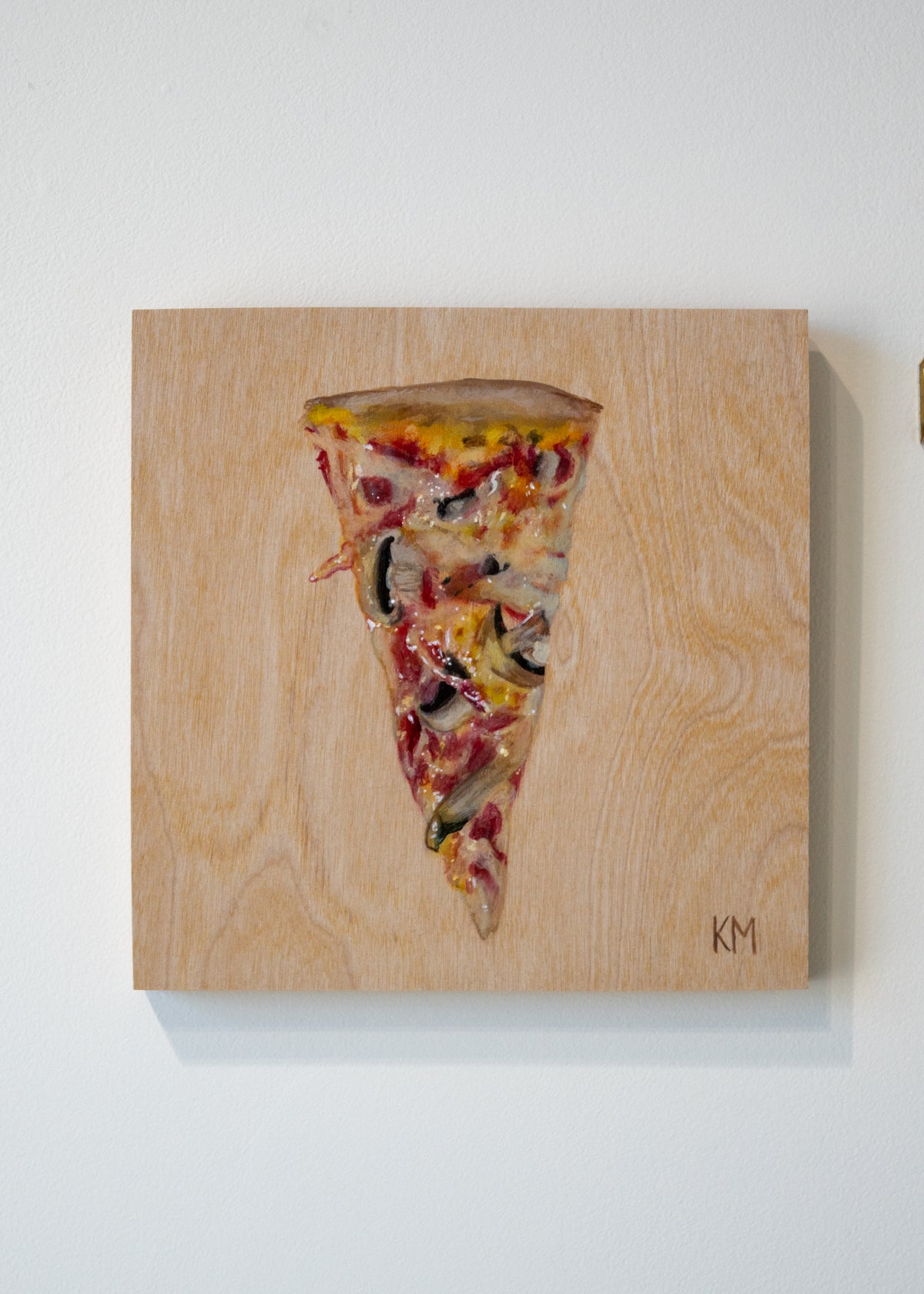 Ken Mo, Slice on wood #2-1