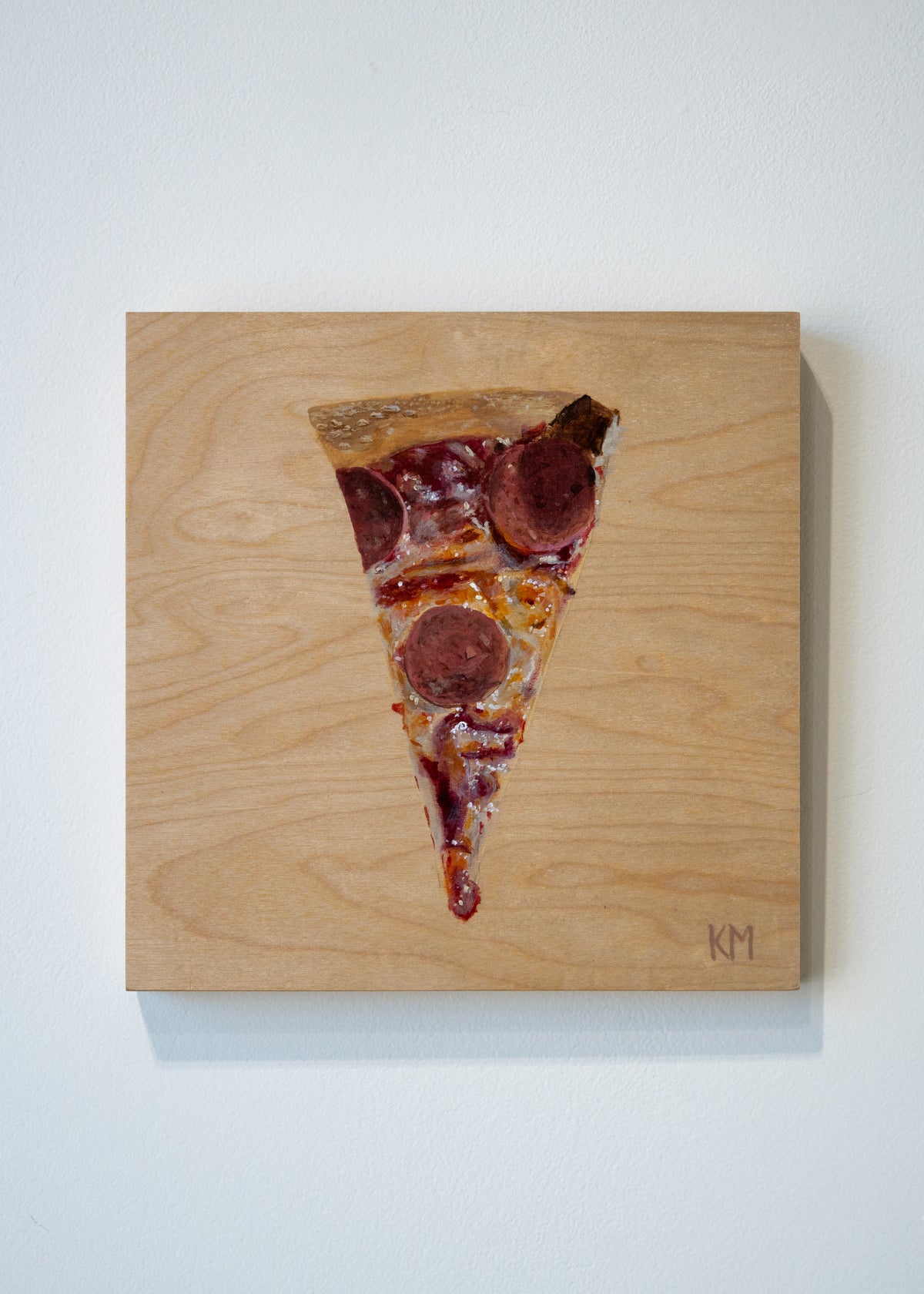 Ken Mo, Slice on wood-1