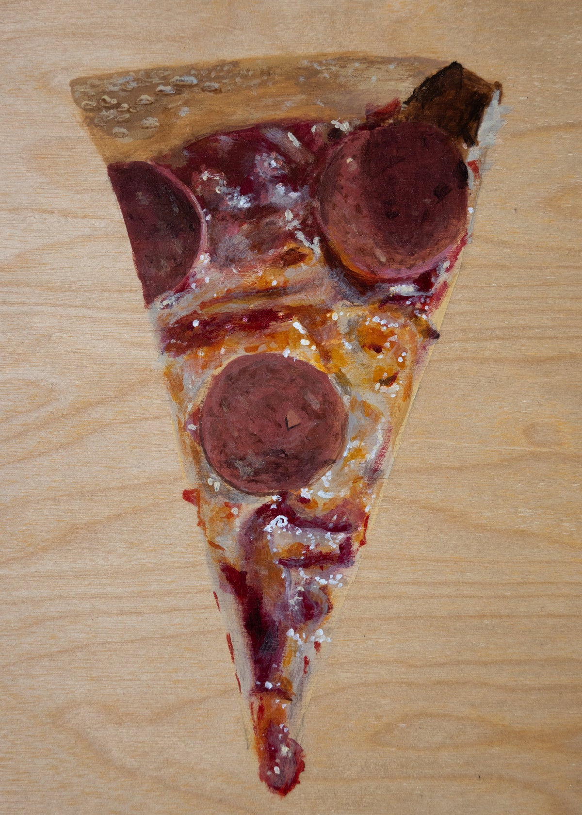 Ken Mo, Slice on wood-2