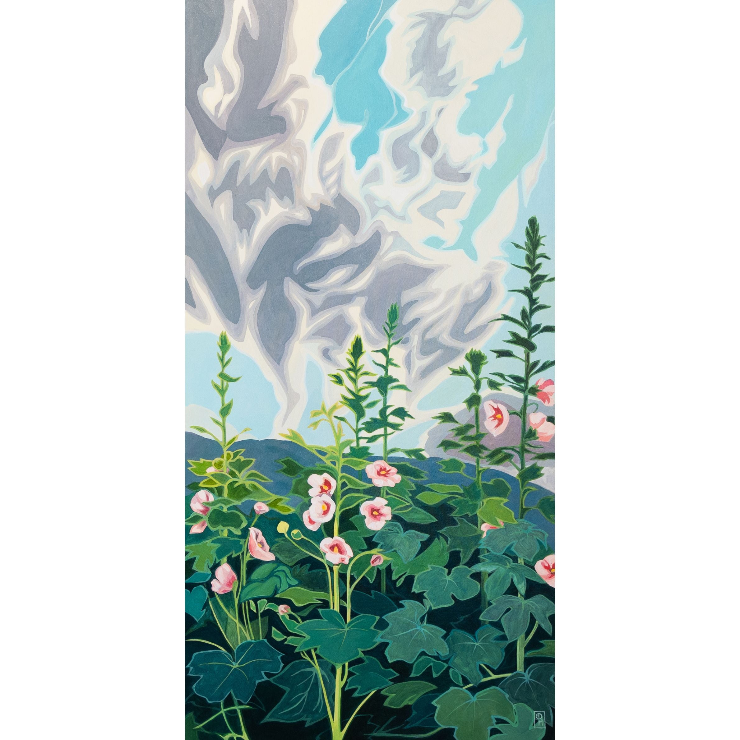 Erica Hawkes, Beautiful Hollyhocks