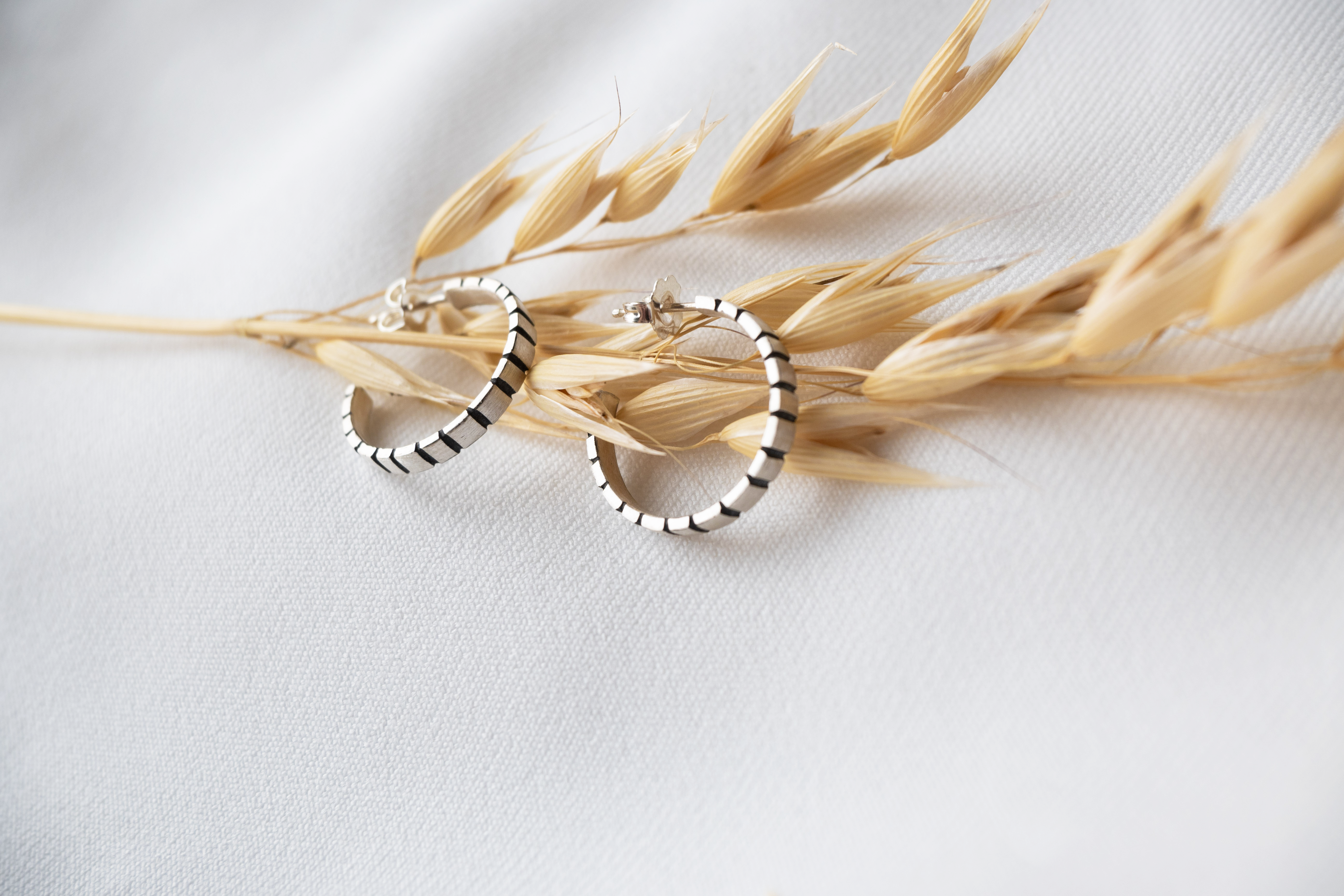 Andrea Mueller, Stacked Square Hoop Earrings