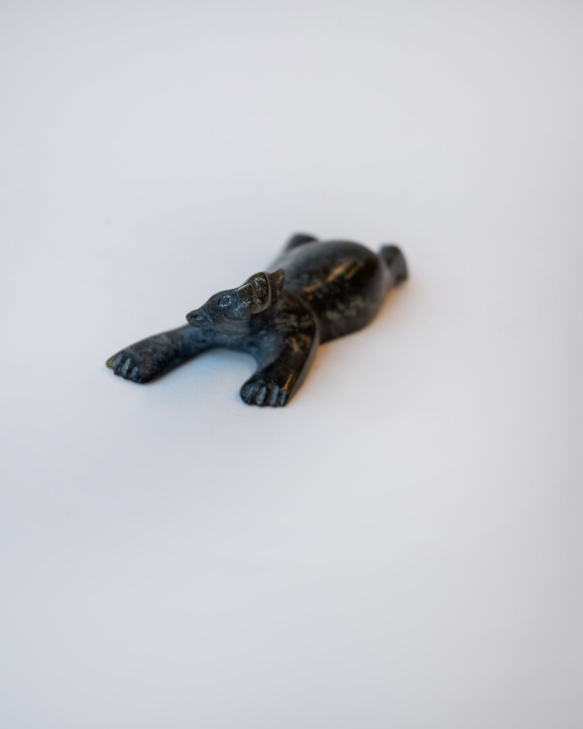 Swimming Bear, Moe Pootoogook (Inuit, Kinngait)-4