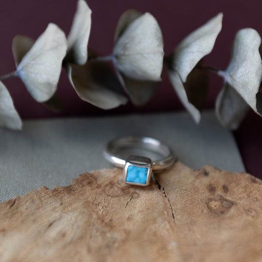 Galili Ellis, Square Turquoise Ring