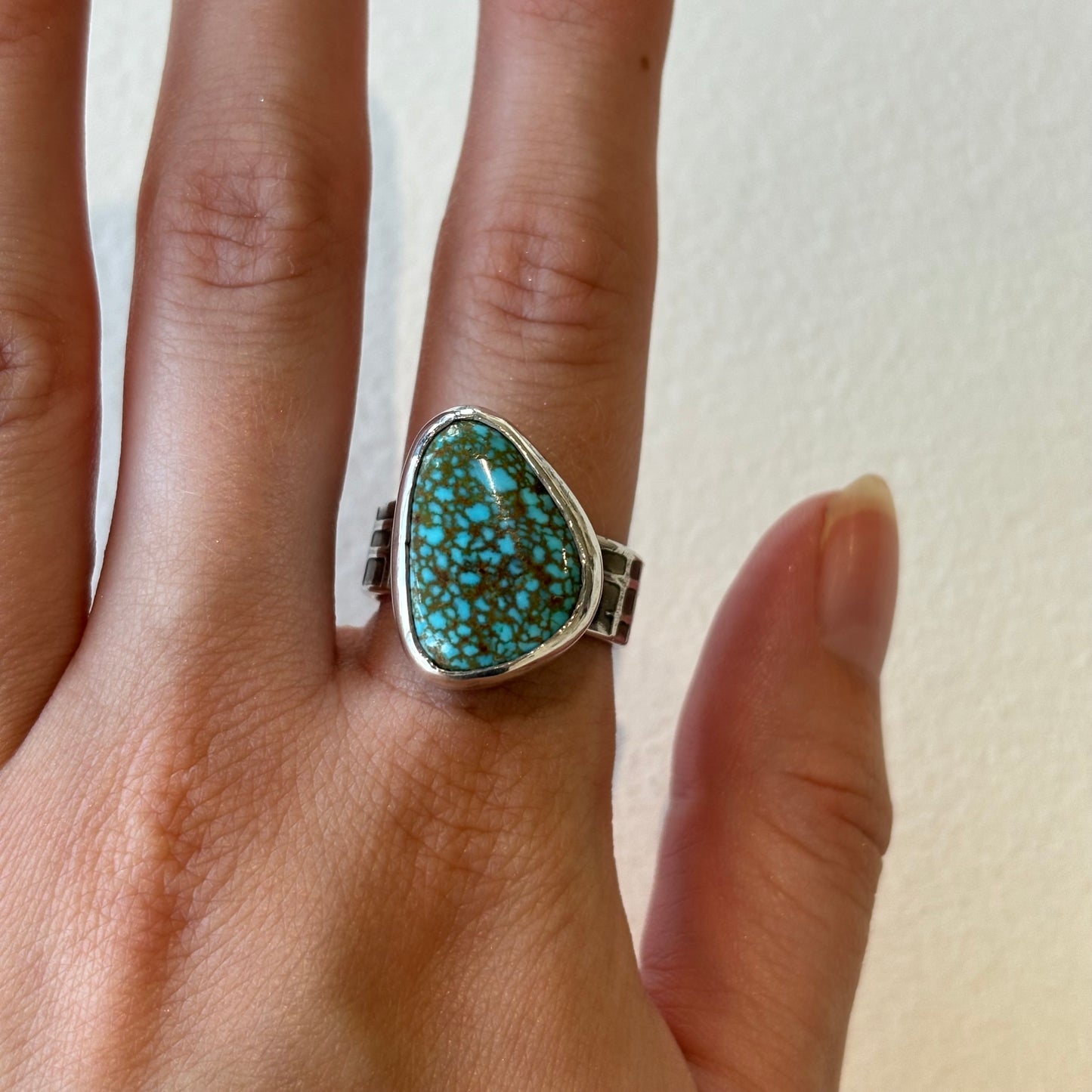 Galili Ellis, Spider Matrix Turquoise Ring