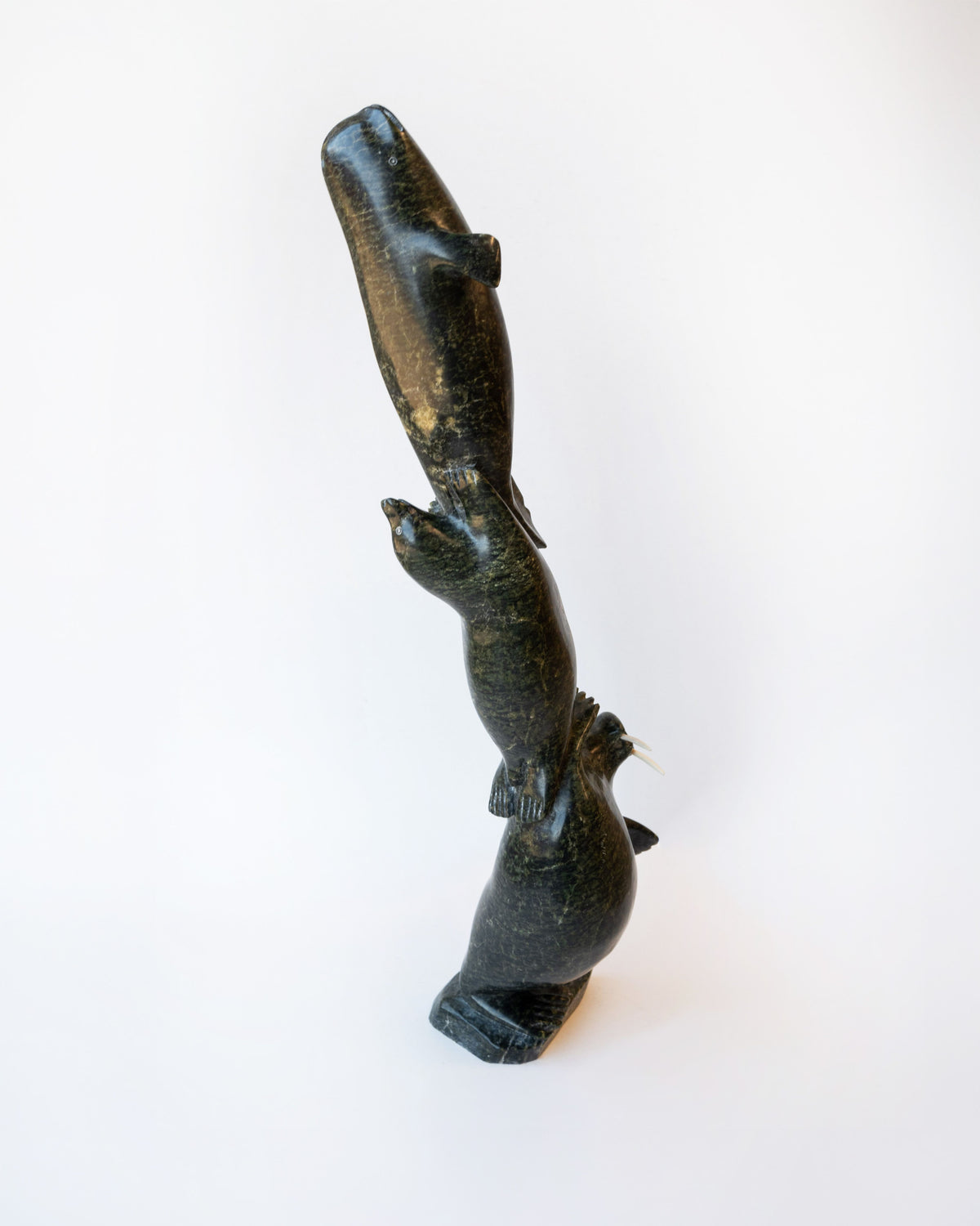Totem, Kelly Qimirpik (Inuit, Kinngait)-1