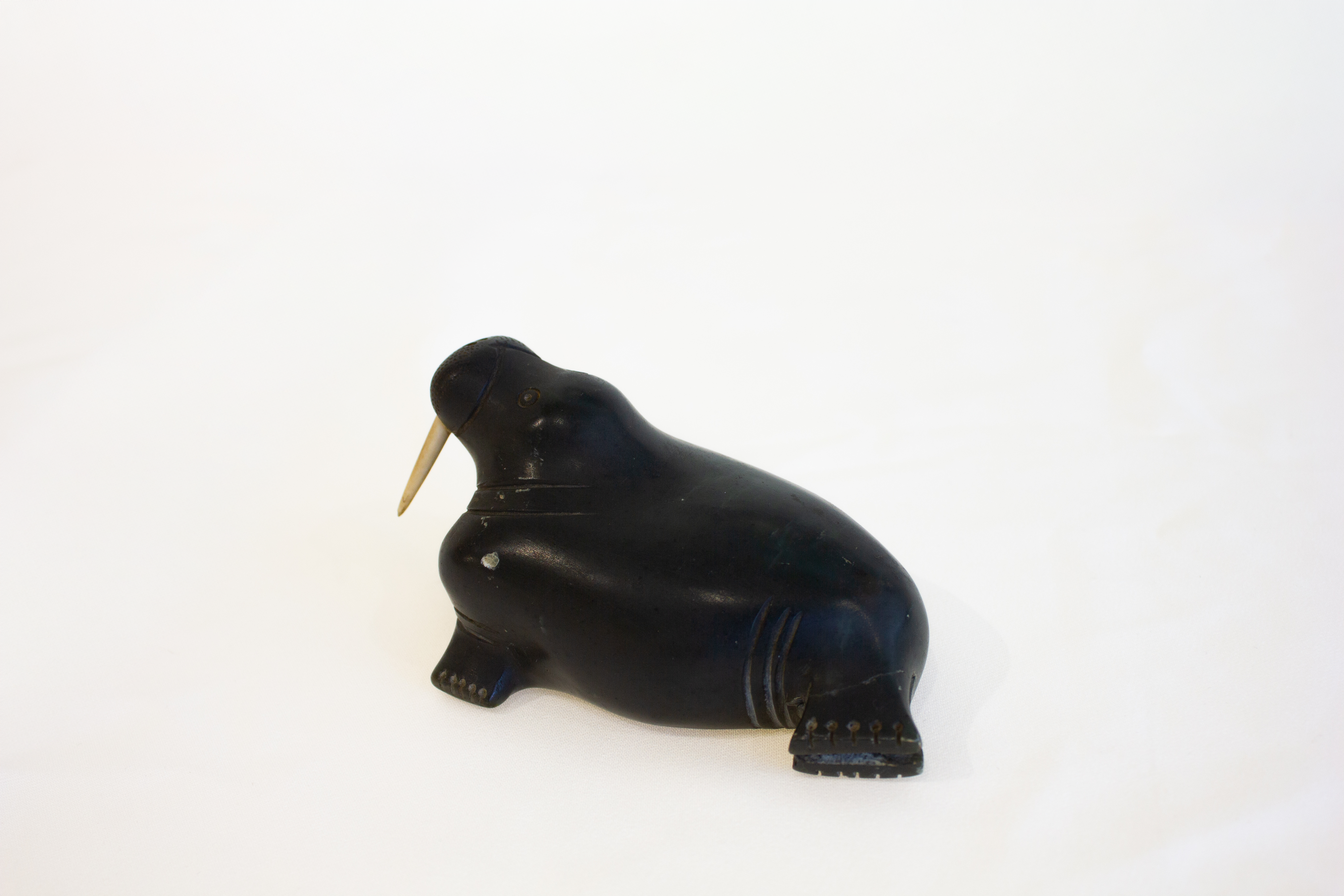 Walrus, Unidentified Artist, signed Jimmy (Inukjuak, Port Harrison)-3