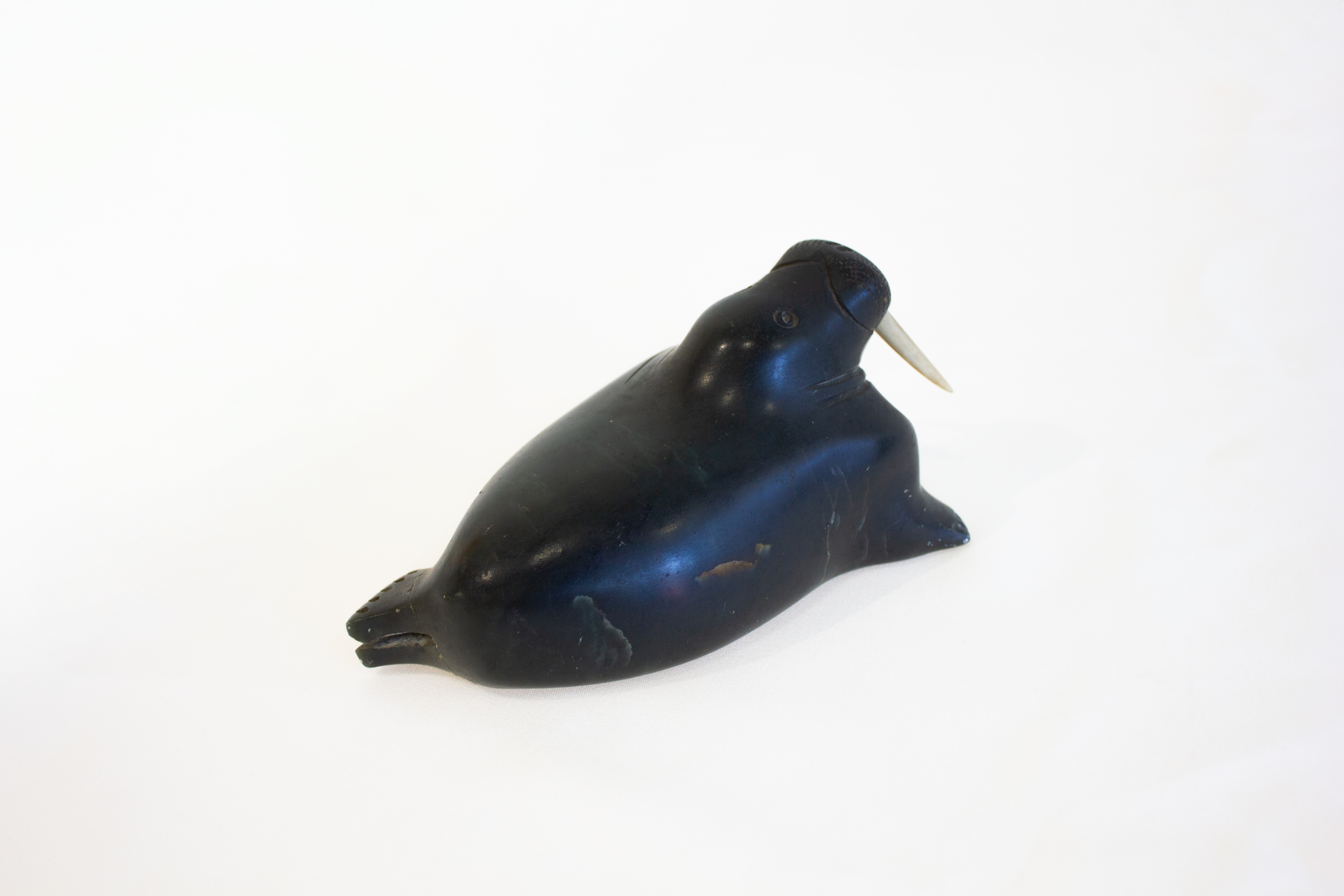 Walrus, Unidentified Artist, signed Jimmy (Inukjuak, Port Harrison)-4