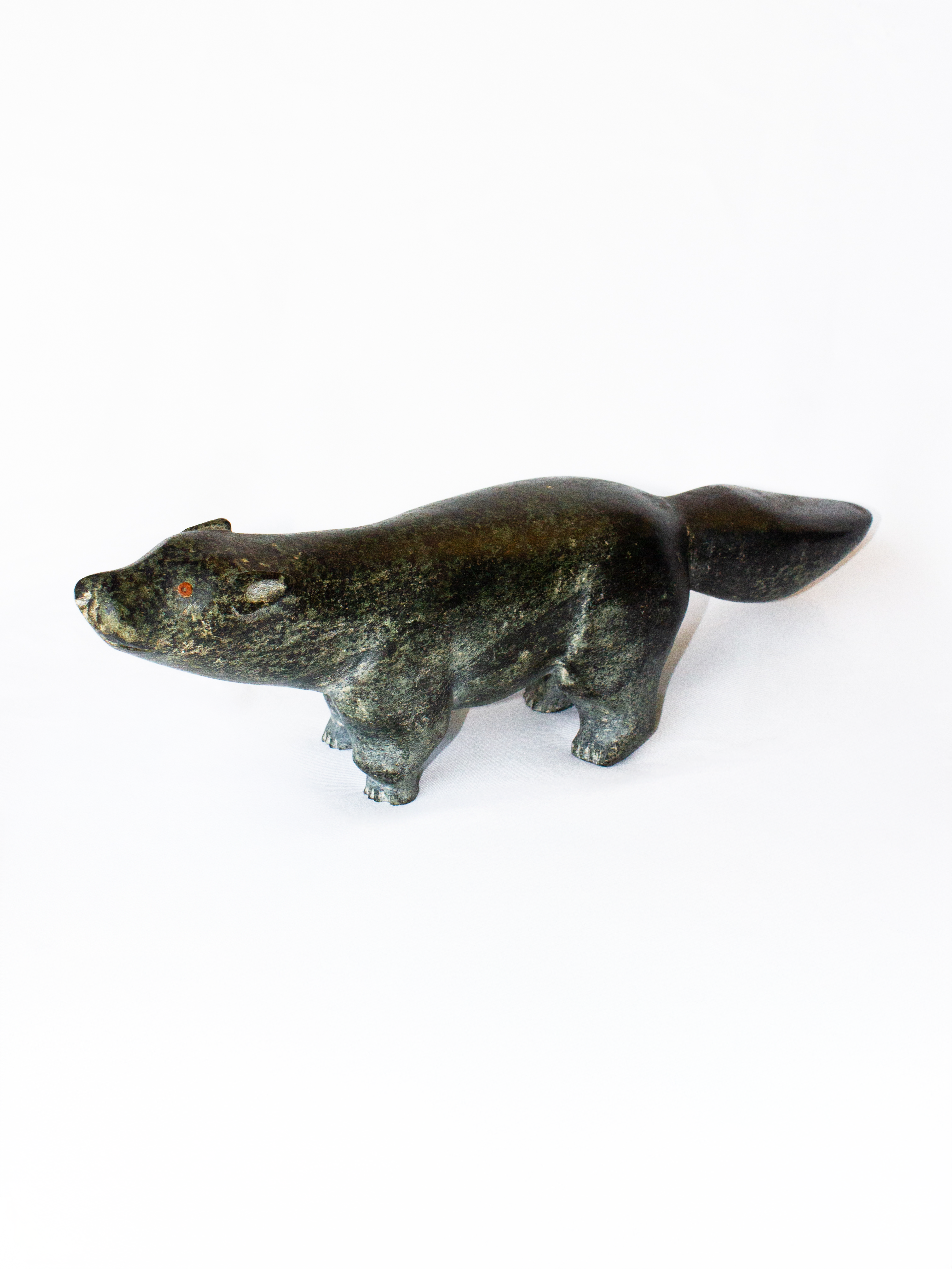 Transforming Bear, Aoudla Pee (Inuit, Cape Dorset)