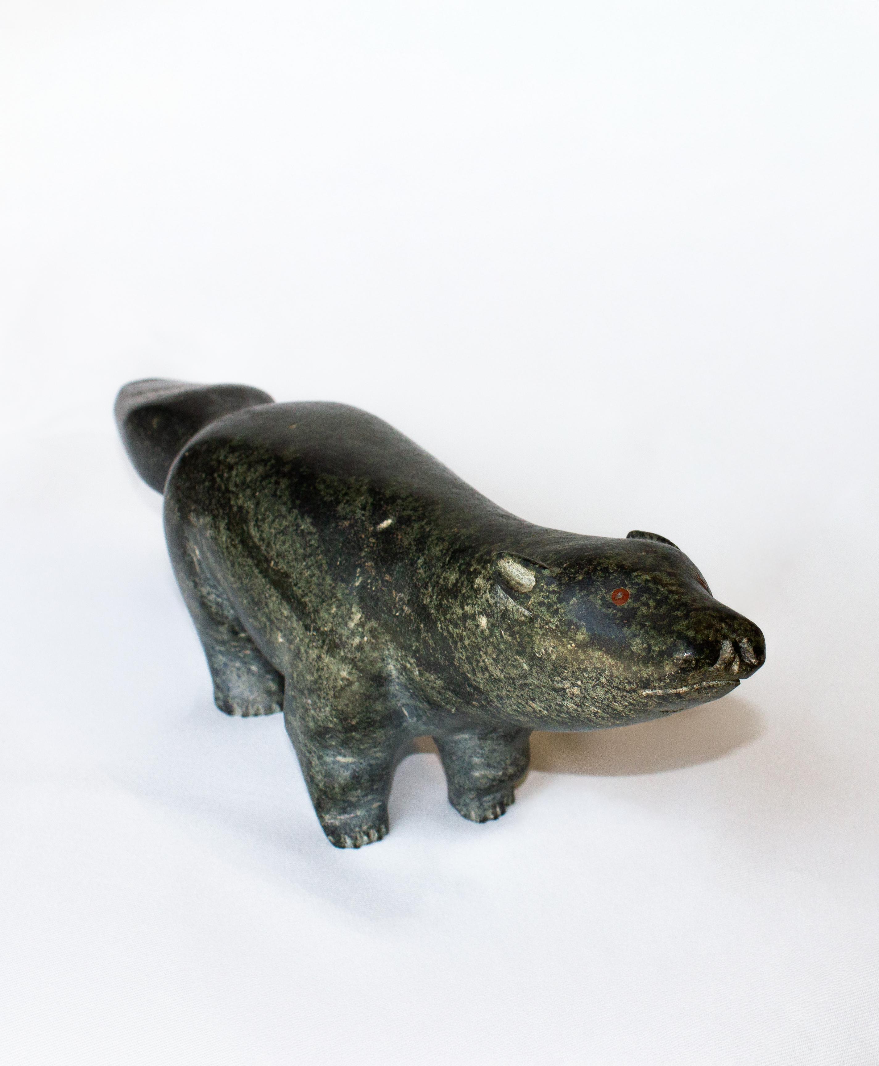 Transforming Bear, Aoudla Pee (Inuit, Cape Dorset)