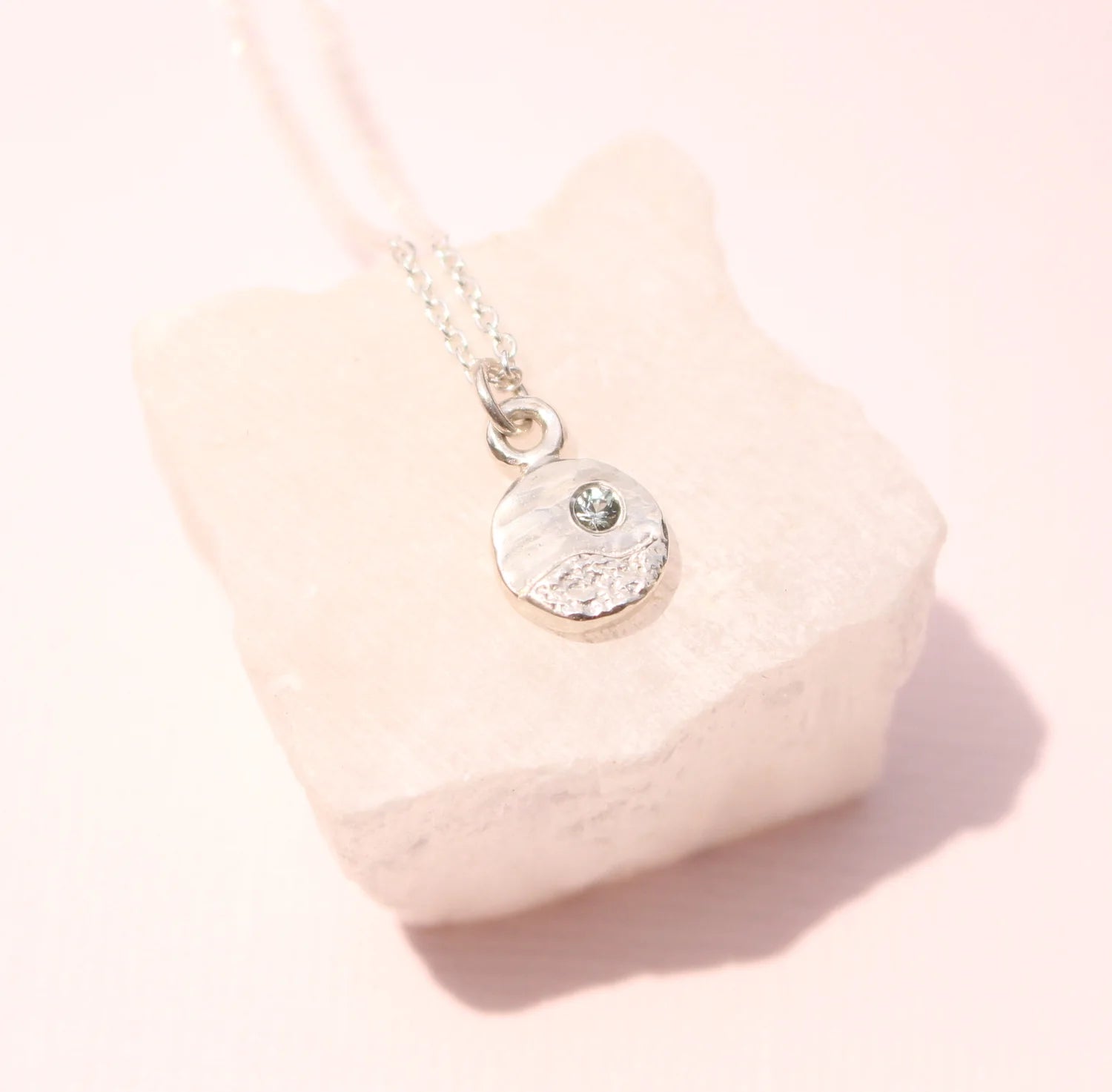 Kathryn Rebecca, Small Beach Medallion Necklace