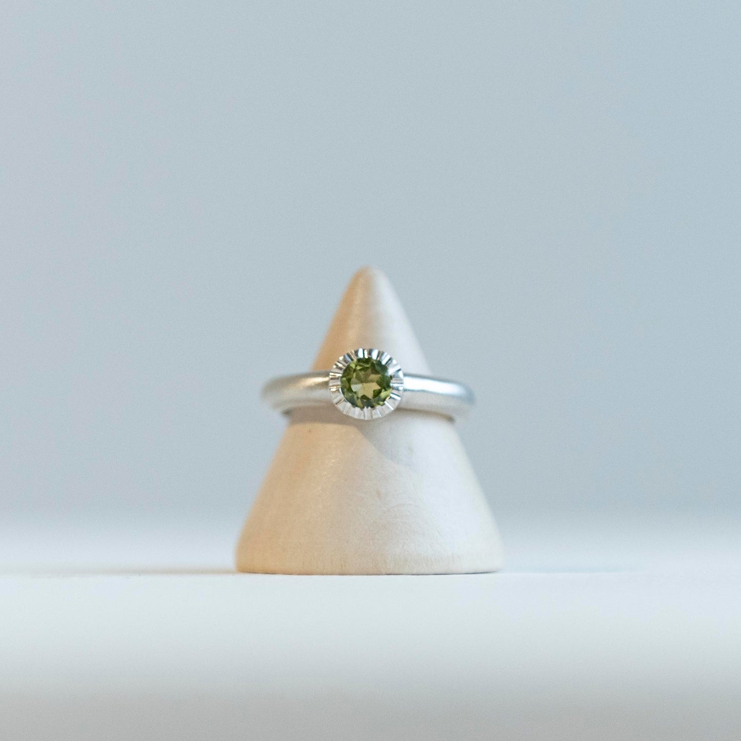 Andrea Mueller, Peridot Birthstone Ring