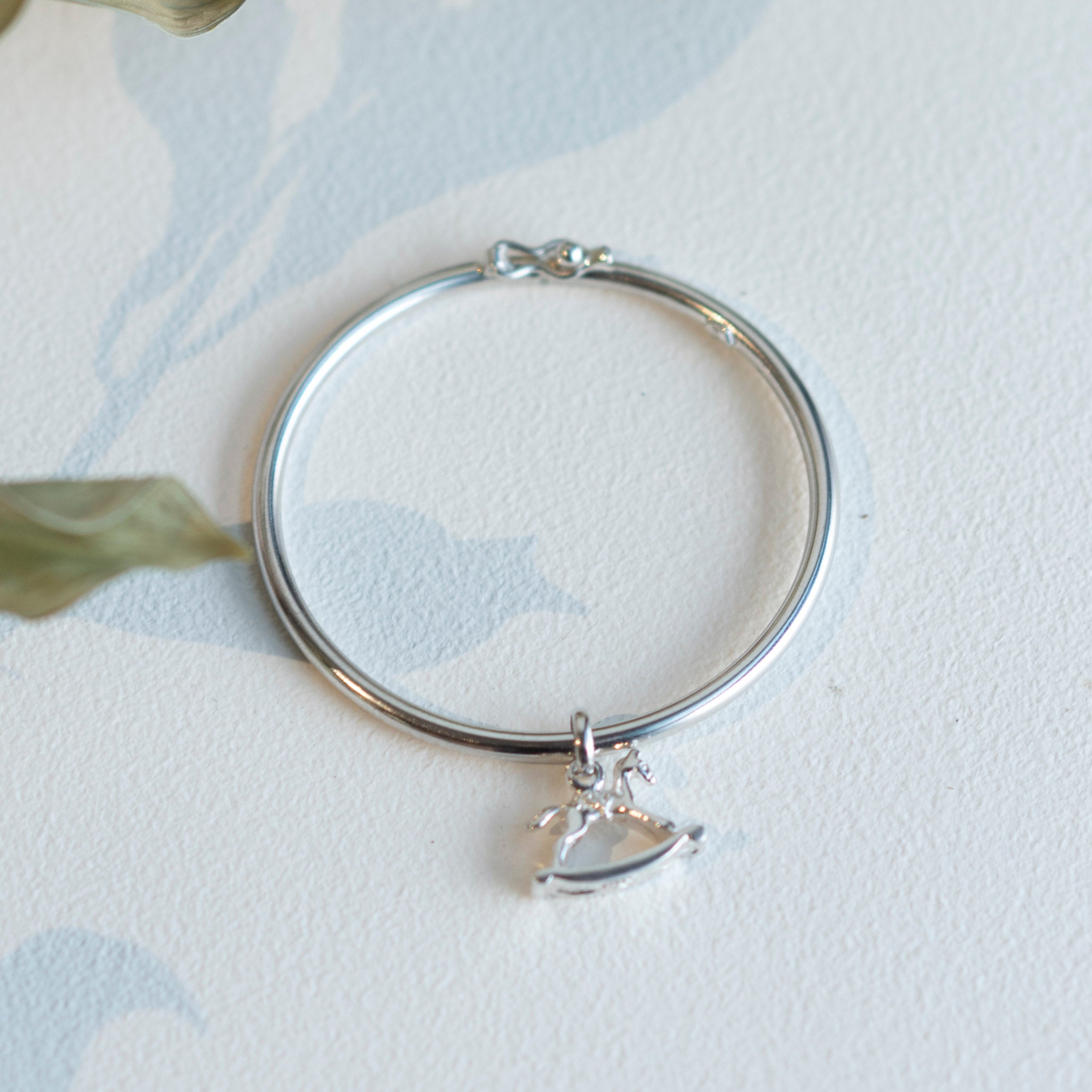 Alexandra Temple, Baby Bracelet with Horse Charm
