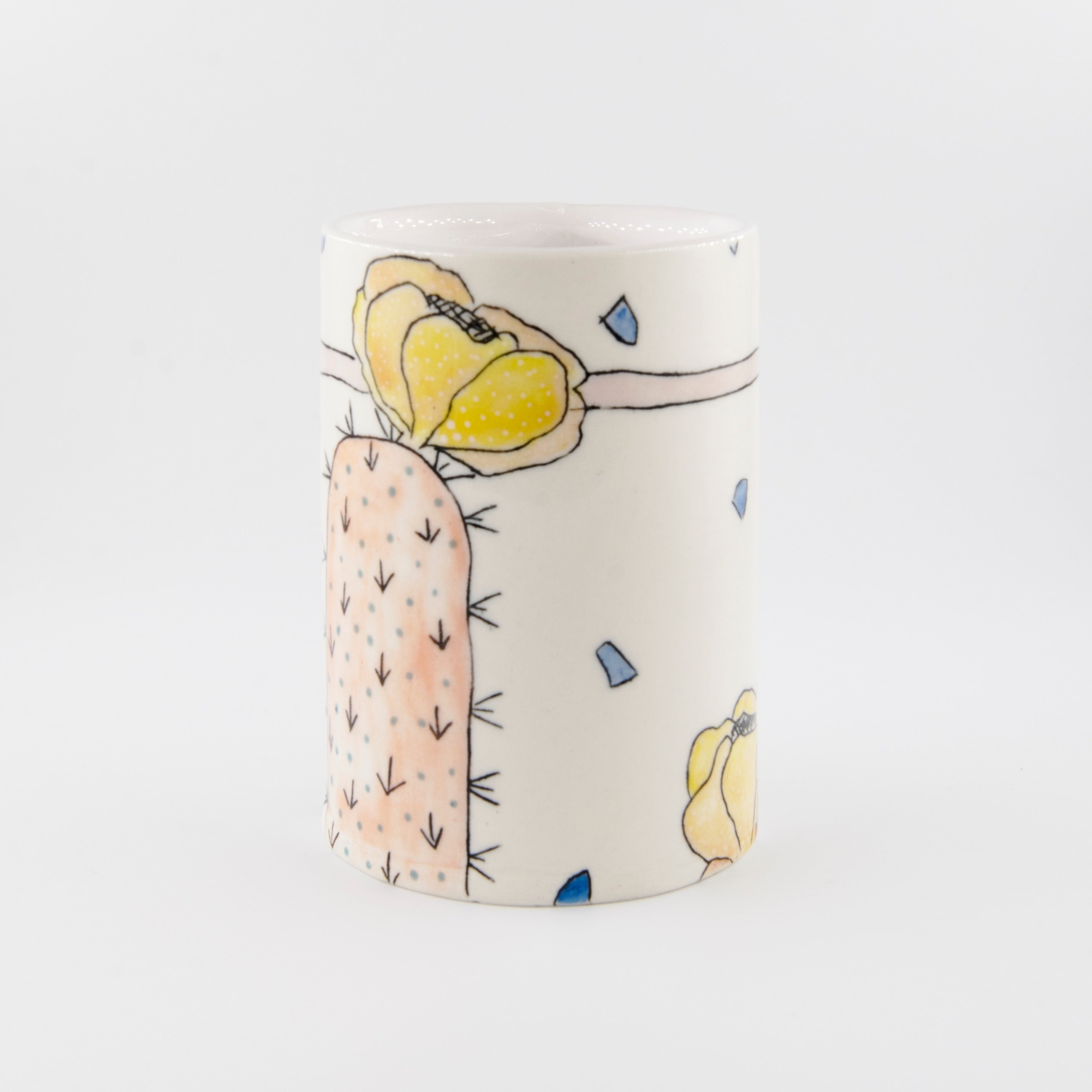 Marney McDiarmid, Calico Cactus - Euphobia Dinnerware-3