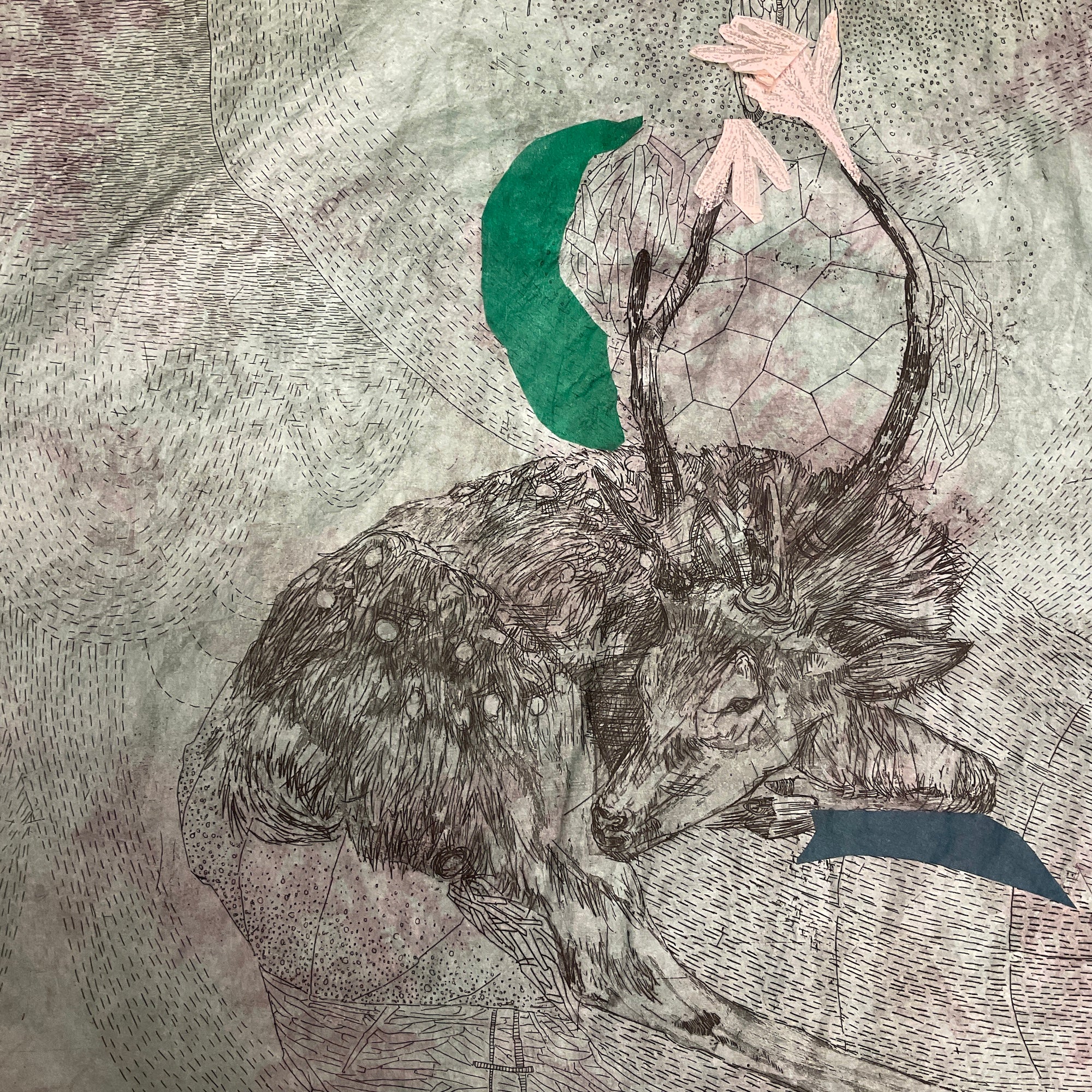 Elizabeth D'Agostino, Going to Ground II-3