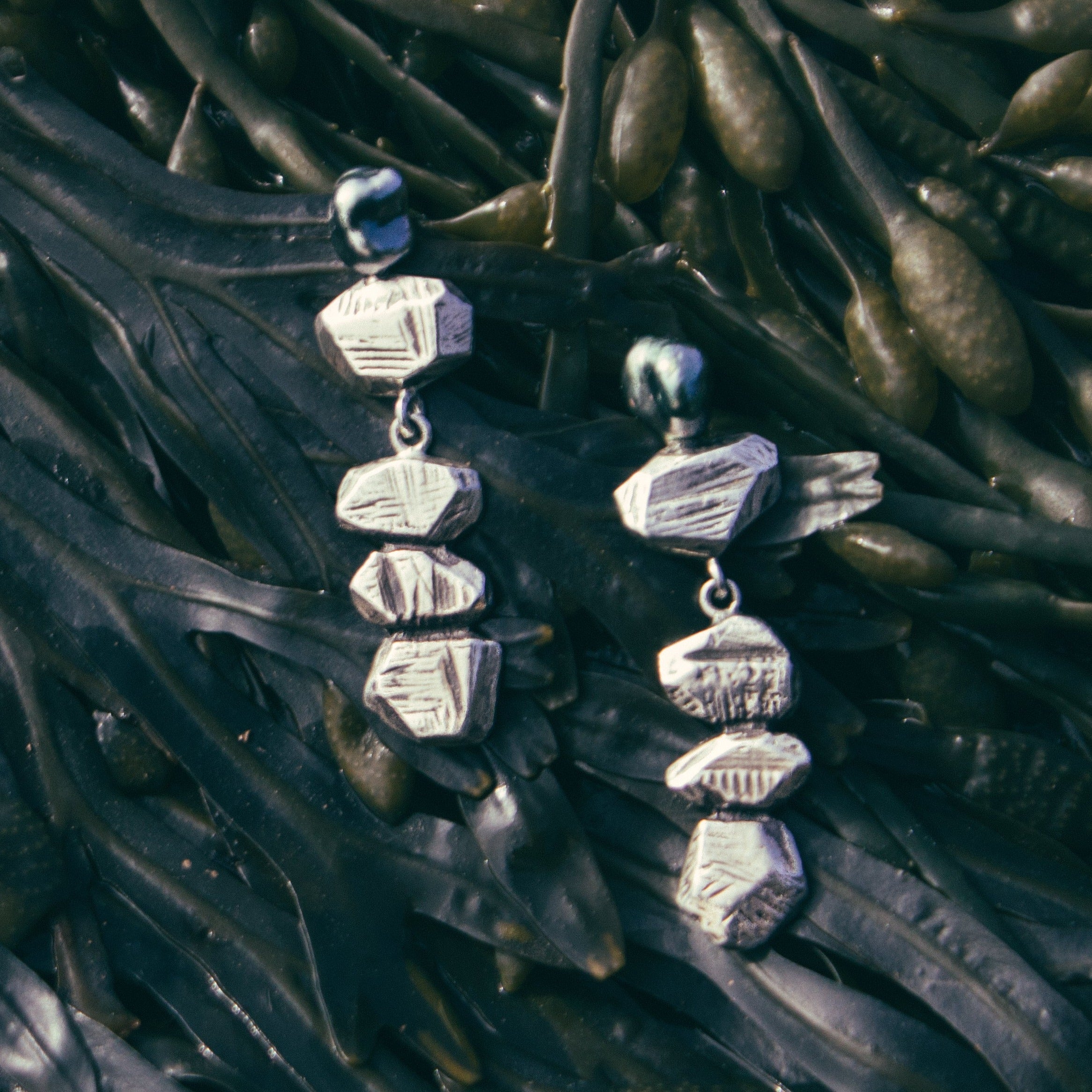RYHN, Keshi Stone Drop Earrings