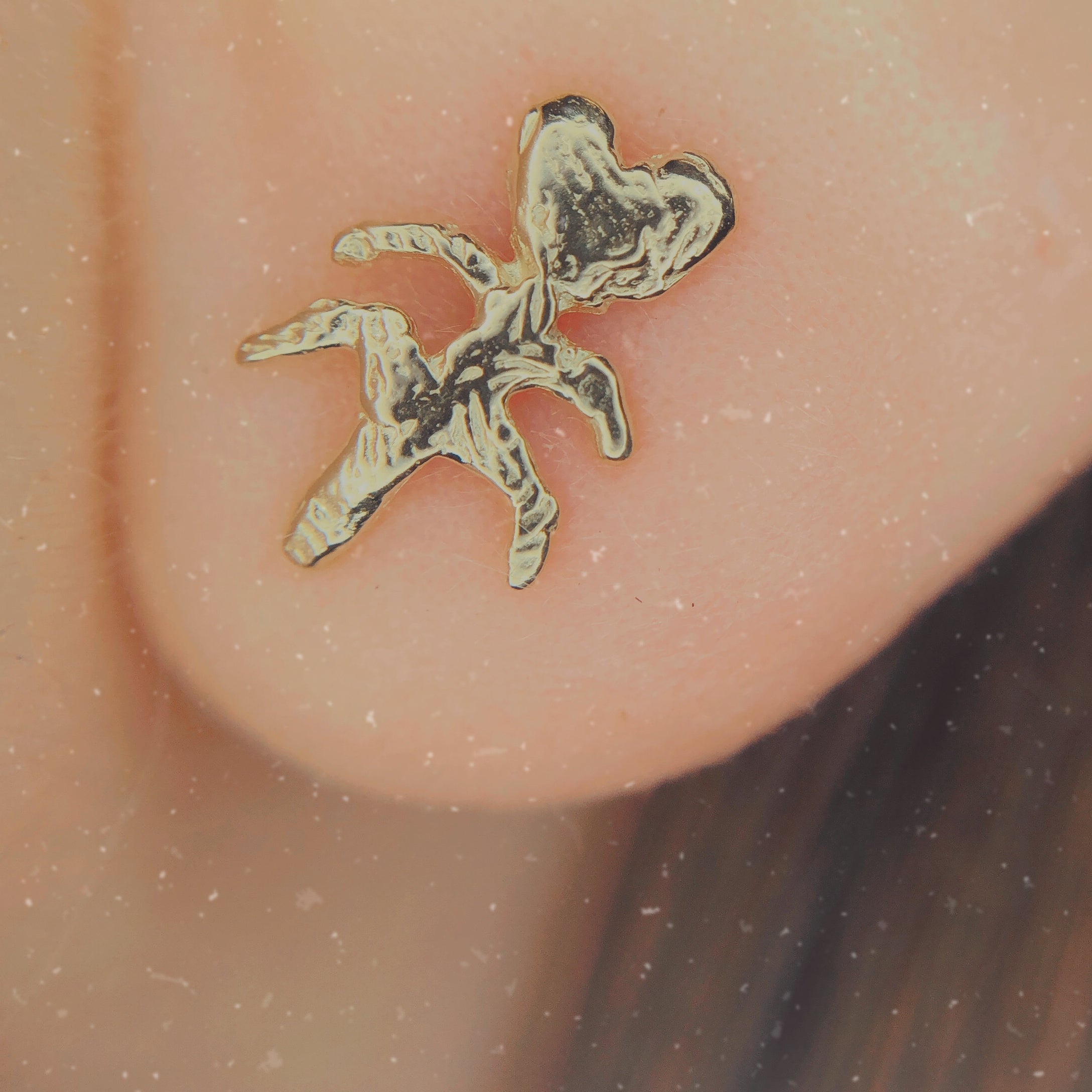 RYHN, Dark Garden Gold Studs-3